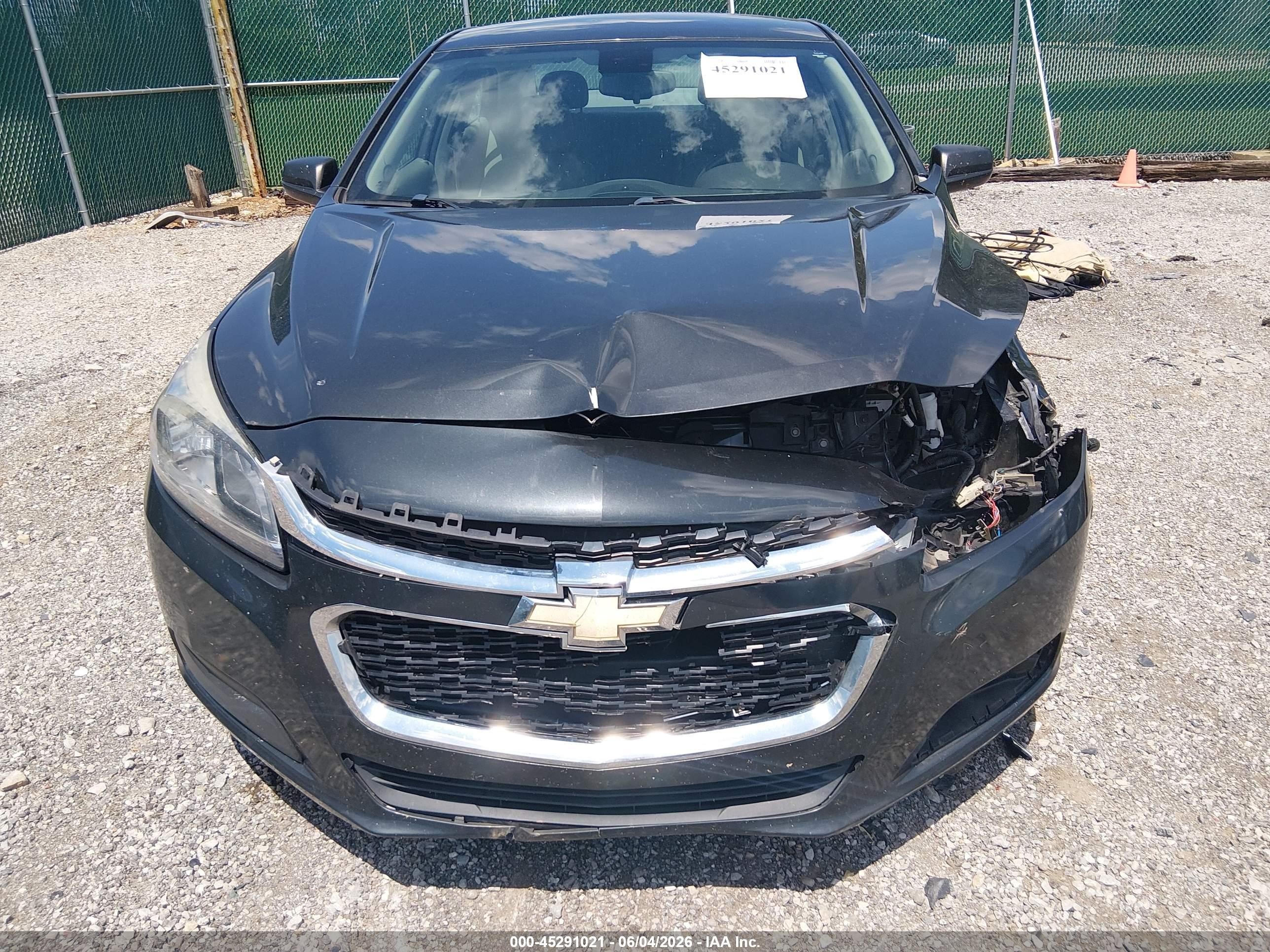 2015 Chevrolet Malibu Ls Gray vin: 1G11B5SL0FF330965