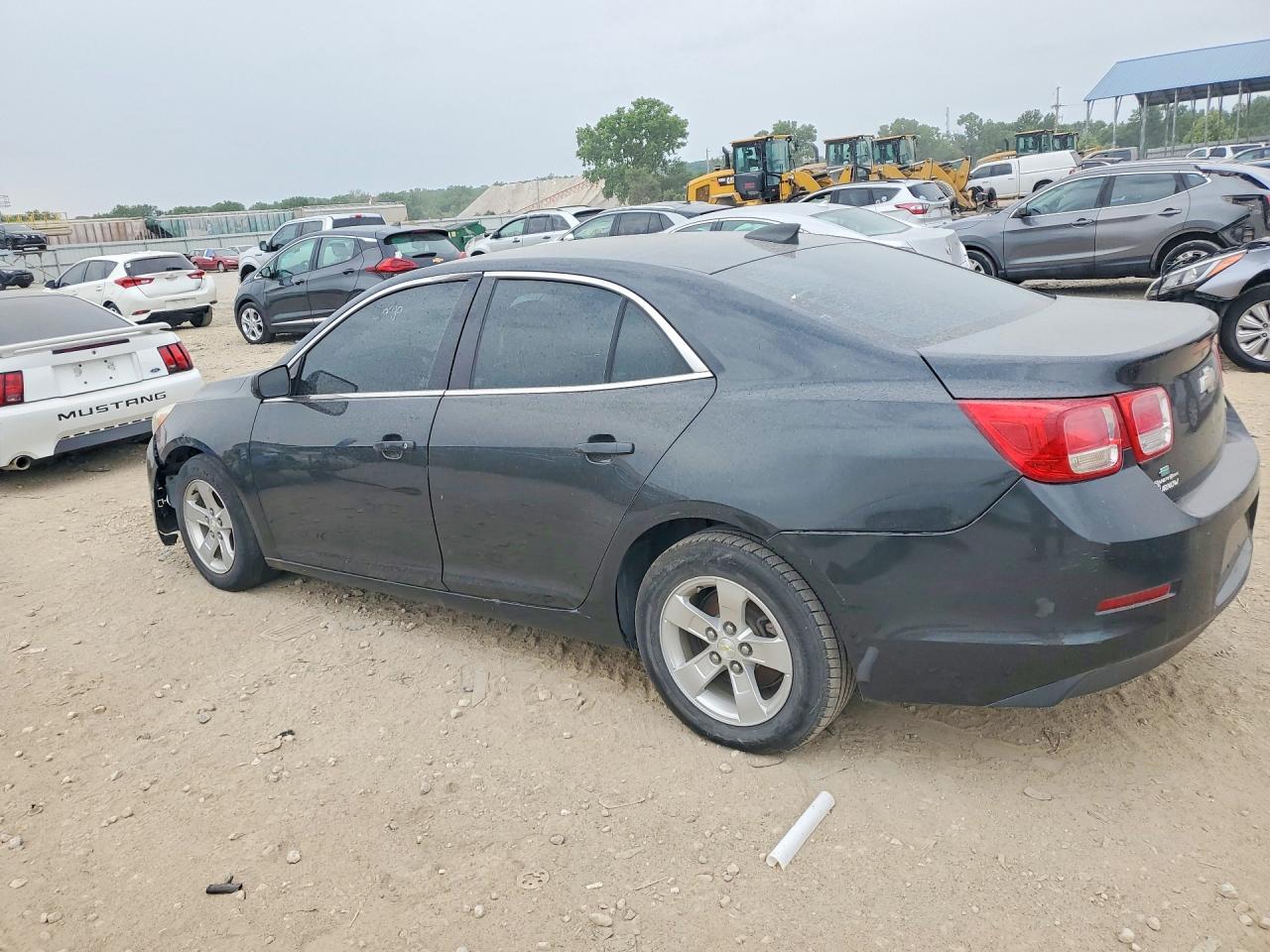 2015 Chevrolet Malibu Ls Black vin: 1G11B5SL0FF337690
