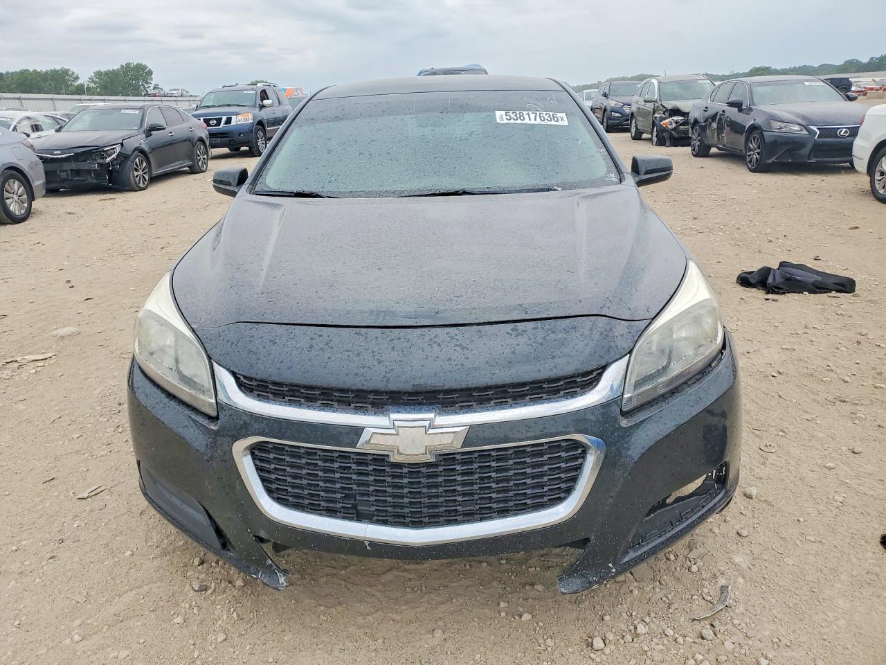 2015 Chevrolet Malibu Ls Black vin: 1G11B5SL0FF337690