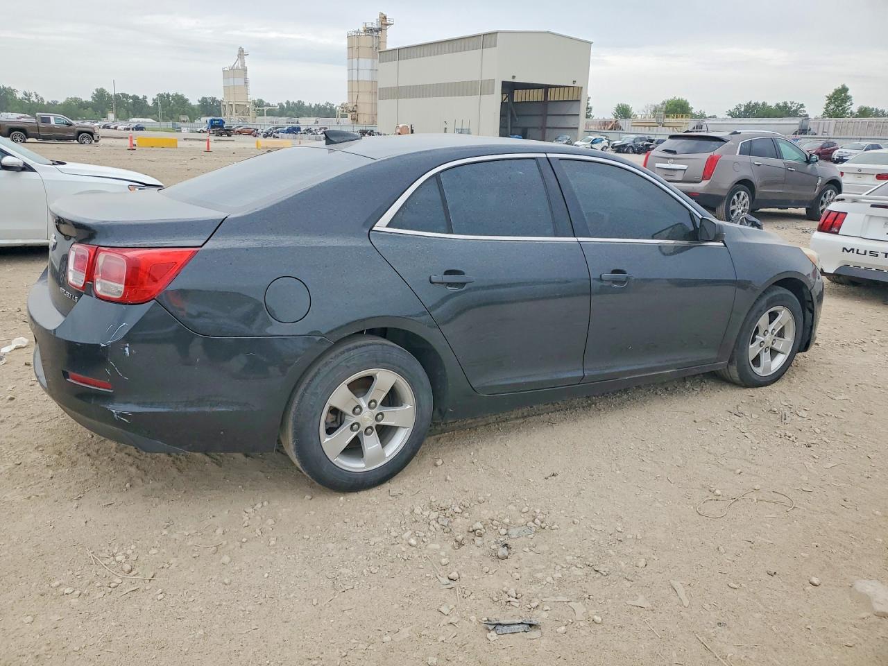 2015 Chevrolet Malibu Ls Black vin: 1G11B5SL0FF337690
