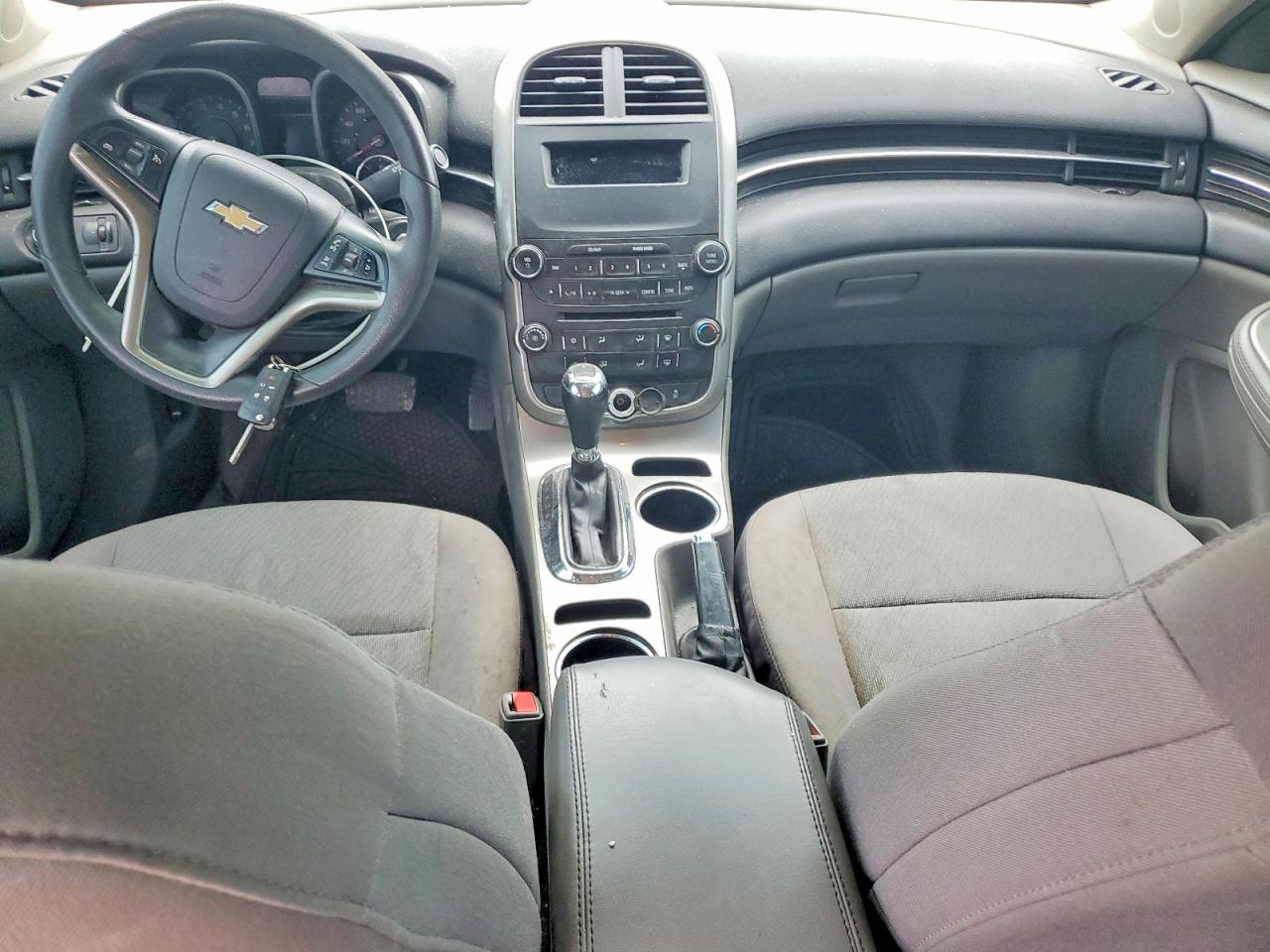 2015 Chevrolet Malibu Ls Black vin: 1G11B5SL0FF337690