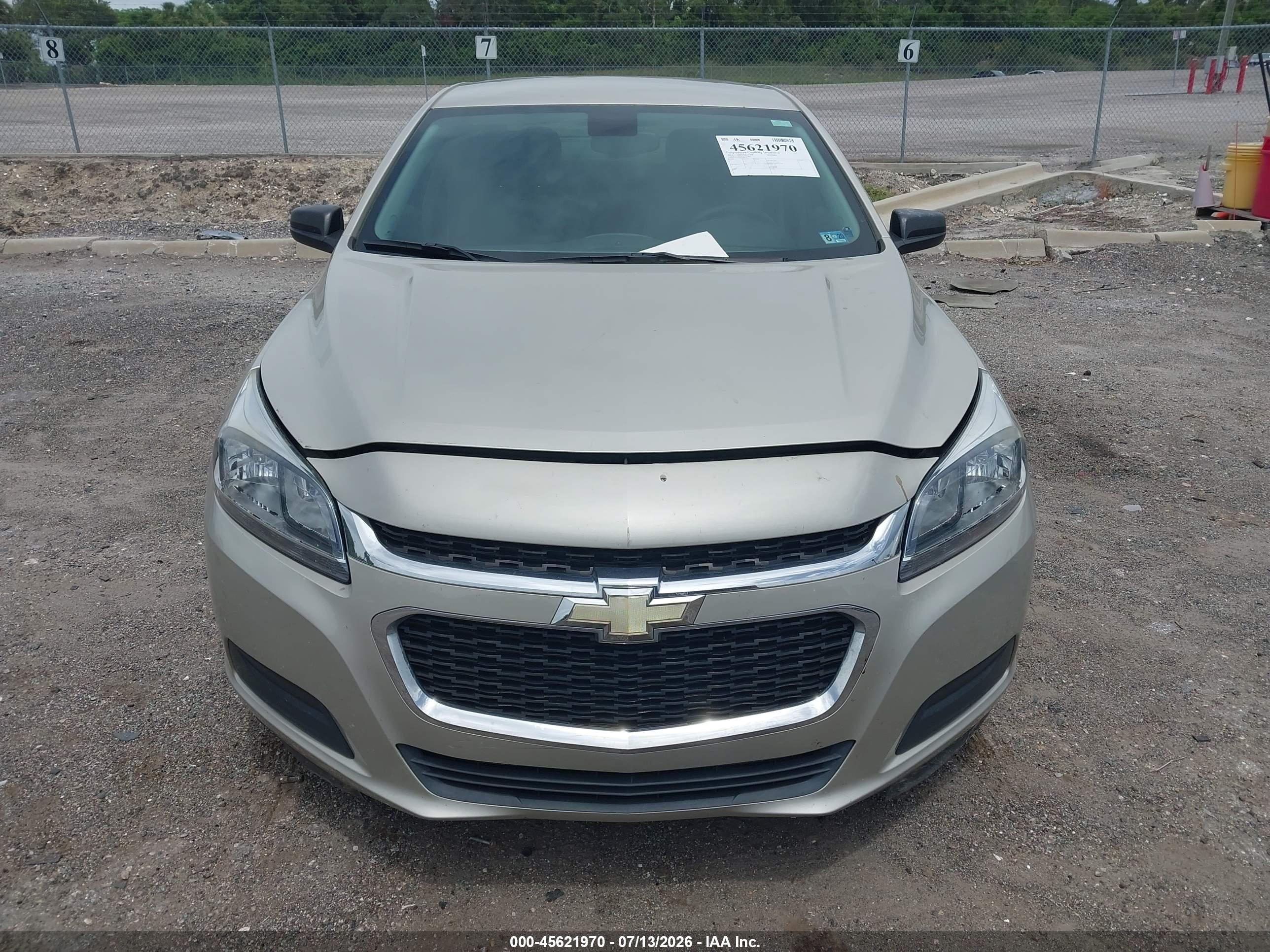 2015 Chevrolet Malibu Ls Gold vin: 1G11B5SL0FF350844