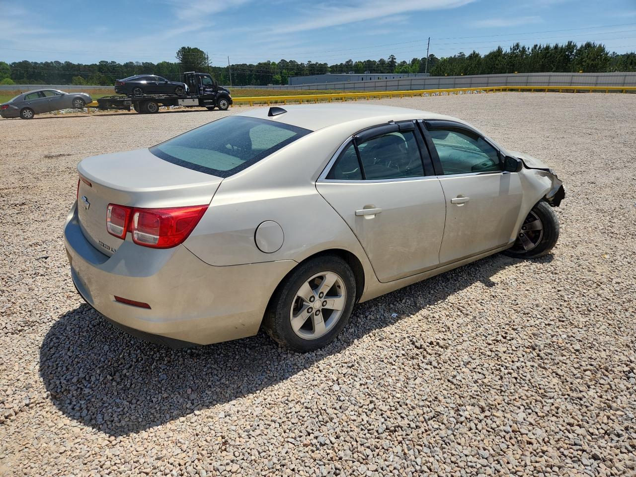2014 Chevrolet Malibu Ls Золотой vin: 1G11B5SL1EF110961