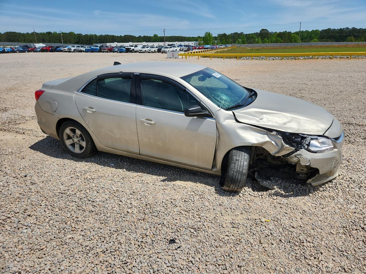 2014 Chevrolet Malibu Ls Золотой vin: 1G11B5SL1EF110961