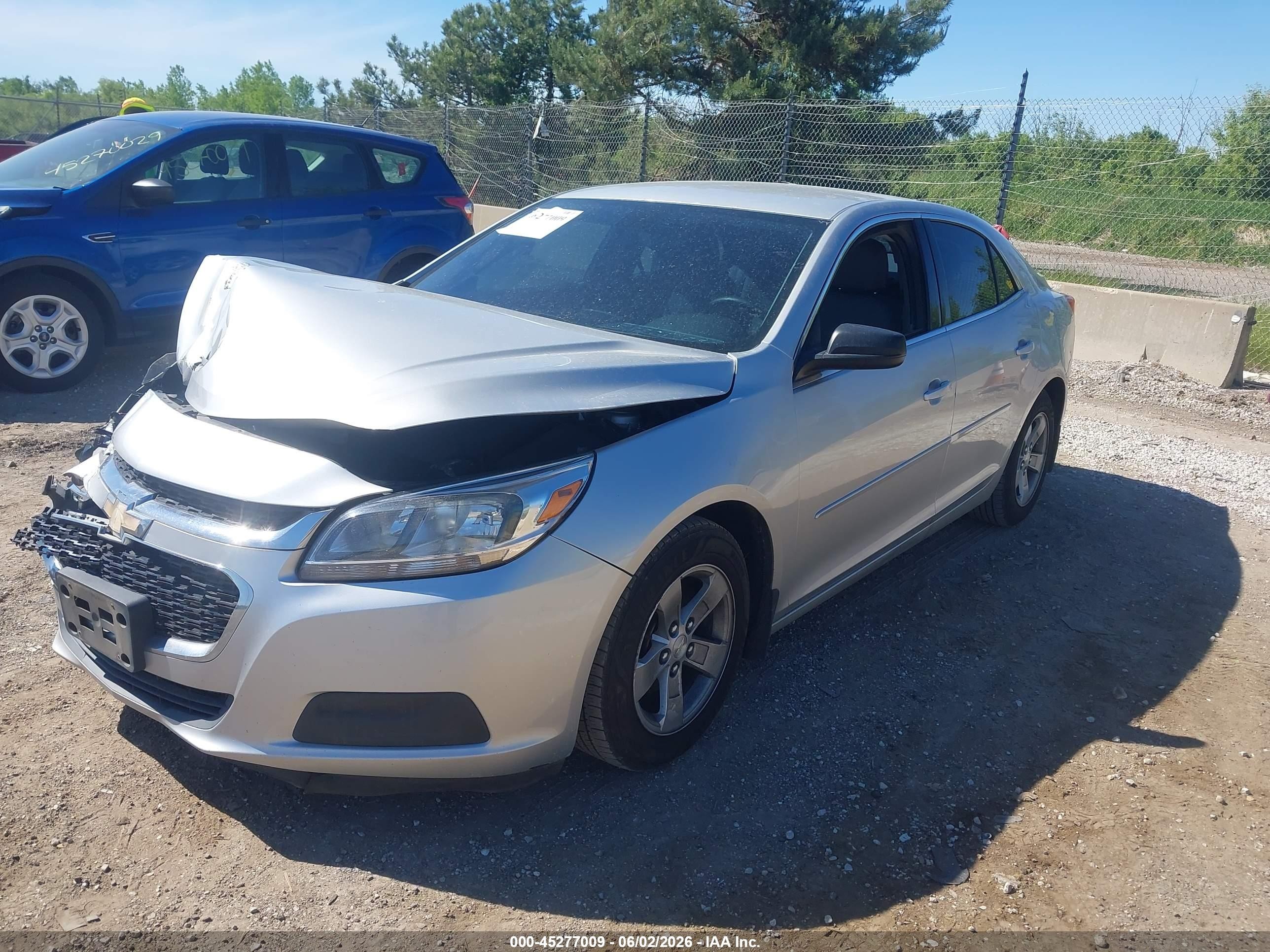2014 Chevrolet Malibu 1ls Silver vin: 1G11B5SL1EF123323