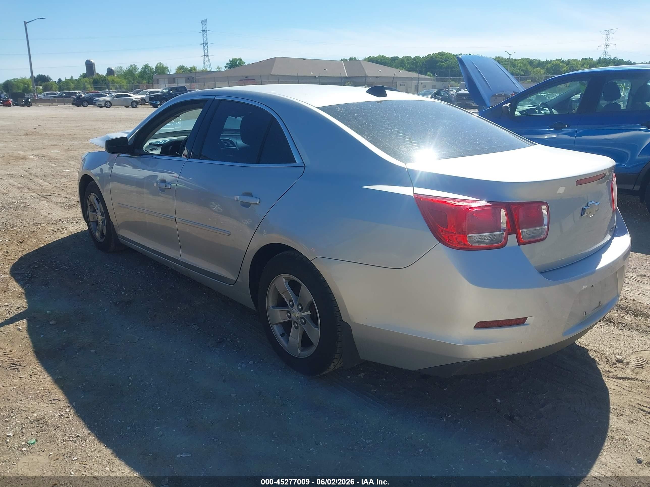 2014 Chevrolet Malibu 1ls Silver vin: 1G11B5SL1EF123323