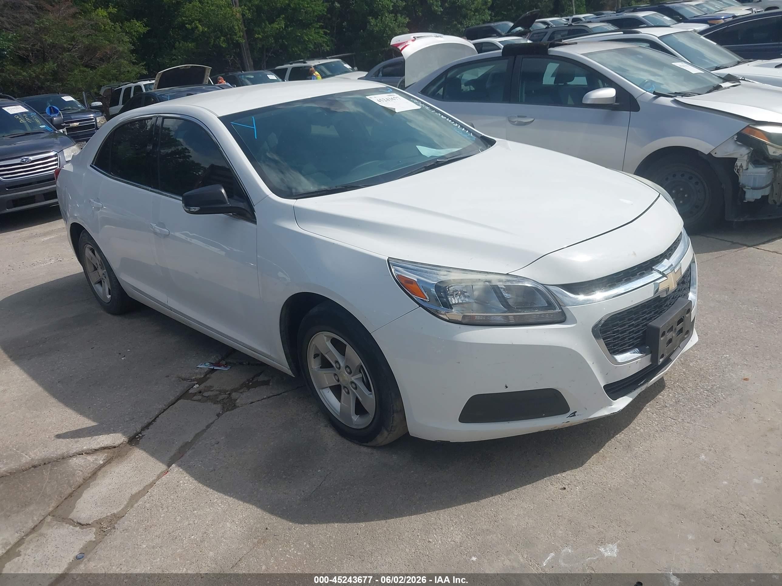 2014 Chevrolet Malibu 1ls White vin: 1G11B5SL1EF170156