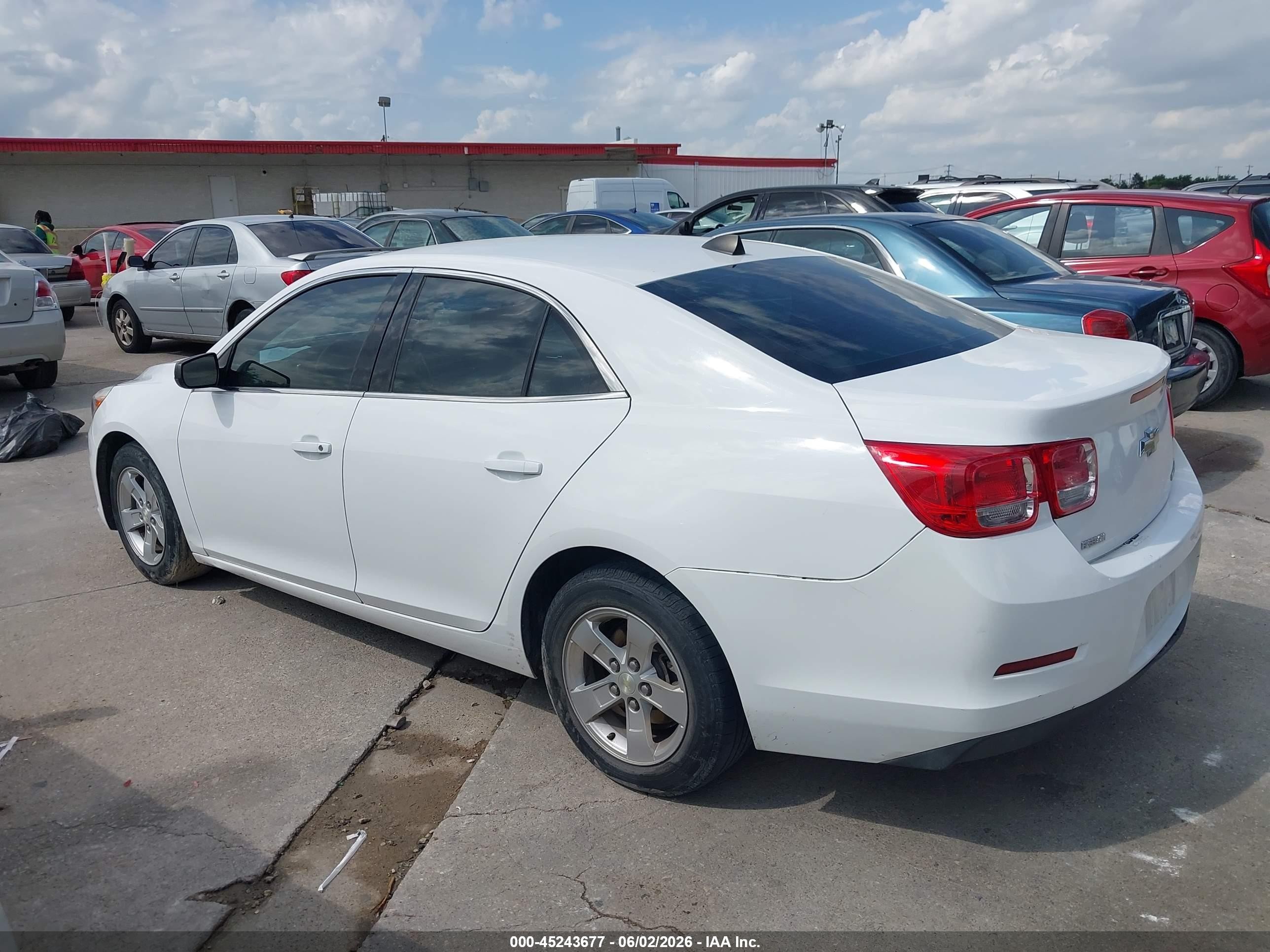 2014 Chevrolet Malibu 1ls White vin: 1G11B5SL1EF170156