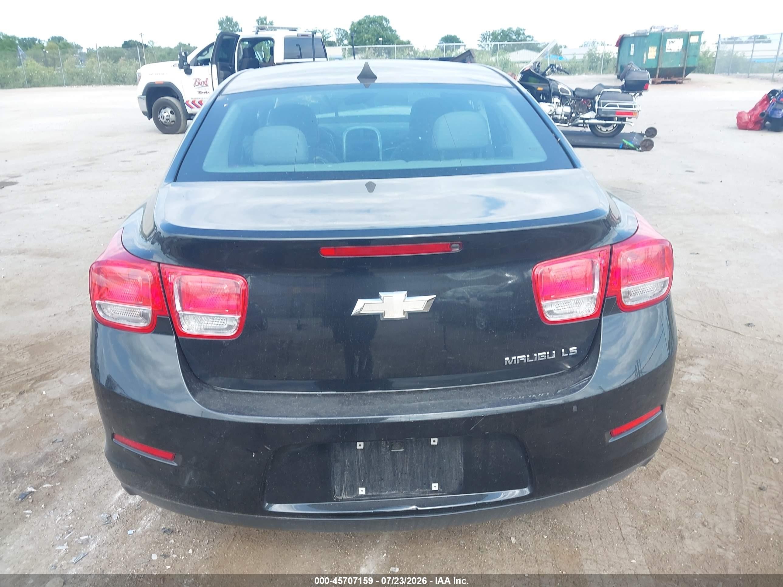 2014 Chevrolet Malibu 1ls Black vin: 1G11B5SL1EF172196