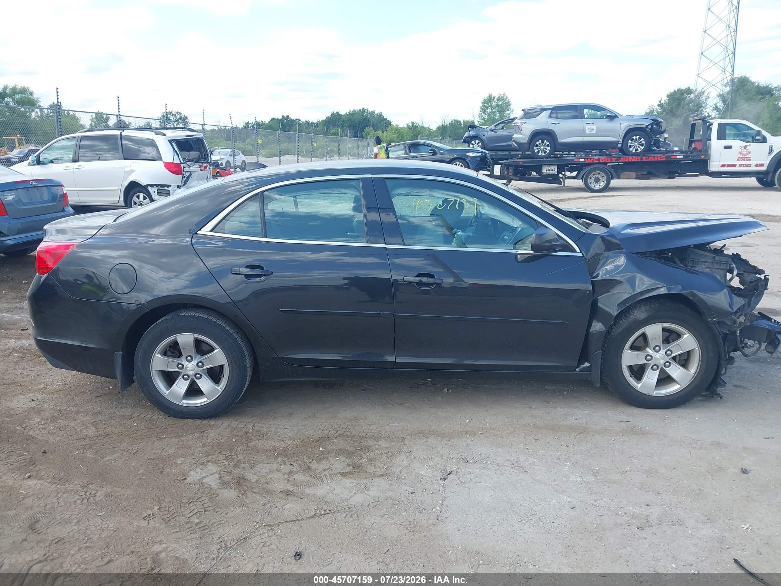 2014 Chevrolet Malibu 1ls Black vin: 1G11B5SL1EF172196