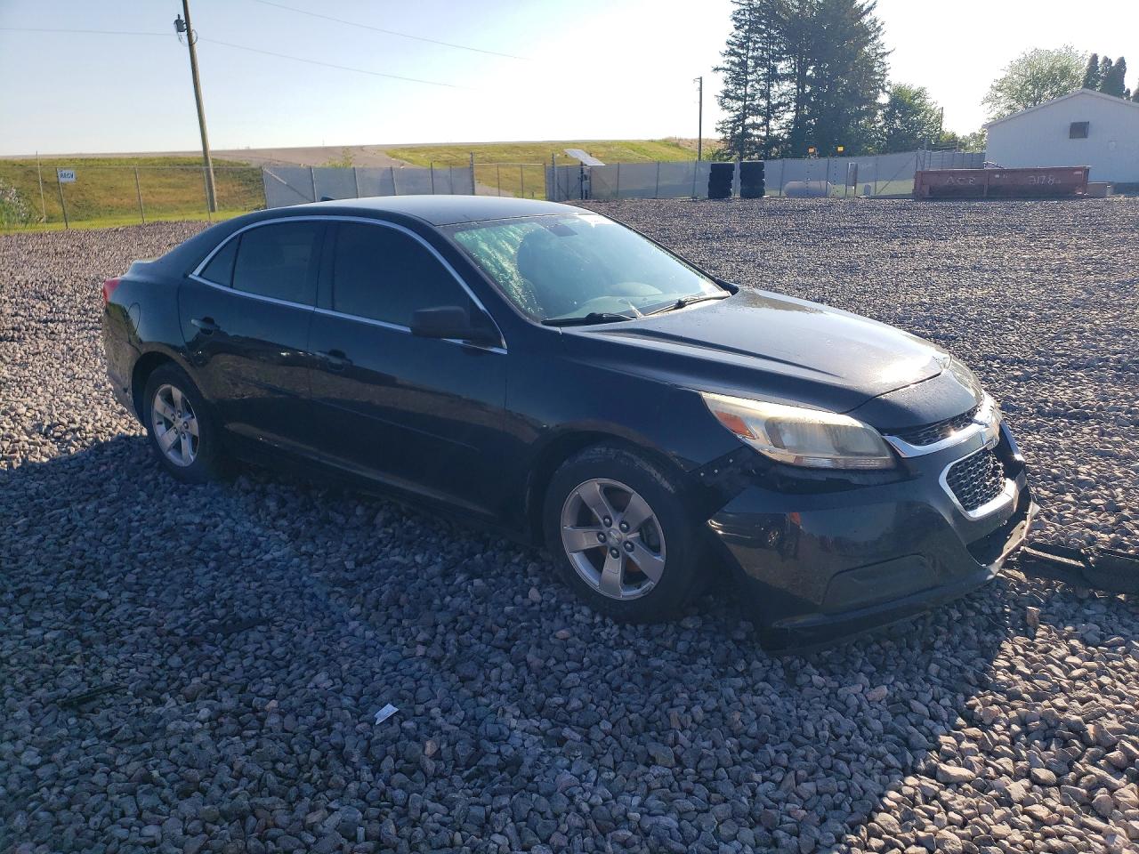 2014 Chevrolet Malibu Ls Black vin: 1G11B5SL1EF223101