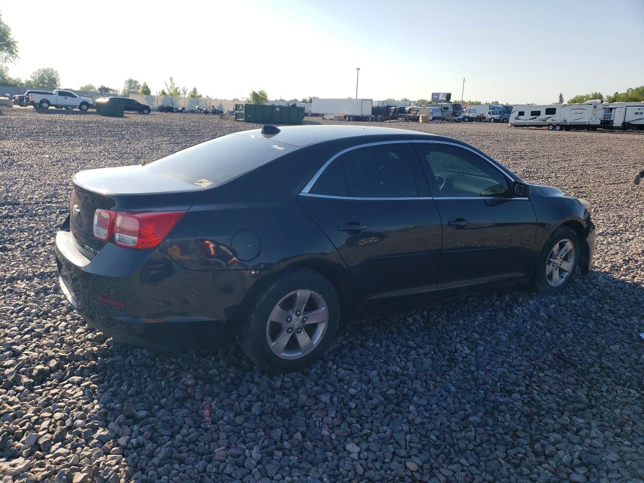 2014 Chevrolet Malibu Ls Black vin: 1G11B5SL1EF223101