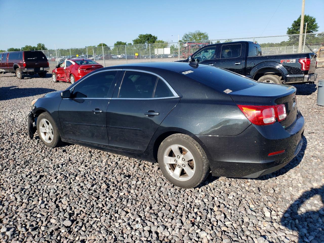 2014 Chevrolet Malibu Ls Black vin: 1G11B5SL1EF223101