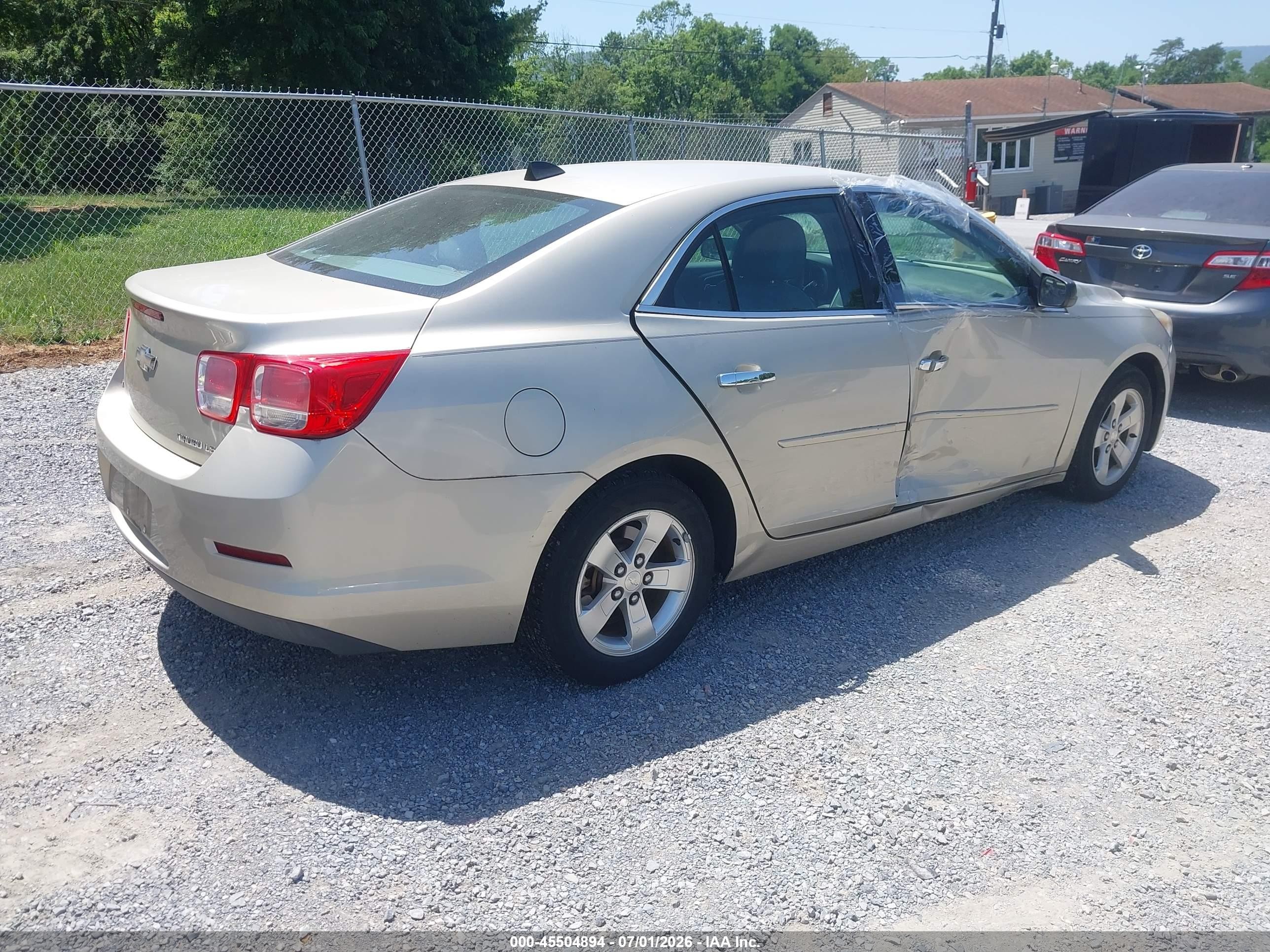 2014 Chevrolet Malibu 1ls Gold vin: 1G11B5SL1EF237757
