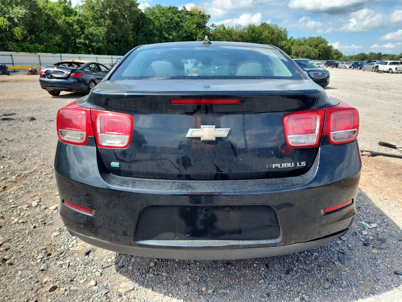 2014 Chevrolet Malibu Ls Black vin: 1G11B5SL1EF242568