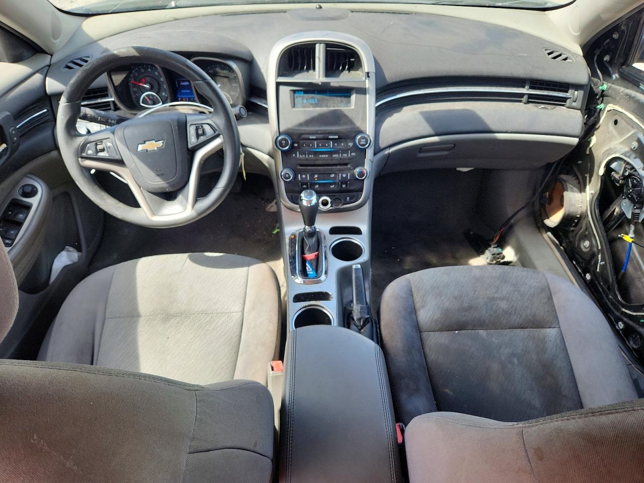 2014 Chevrolet Malibu Ls Black vin: 1G11B5SL1EF242568