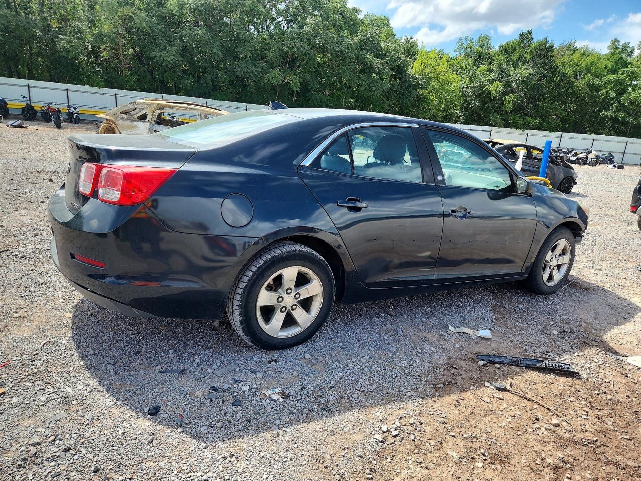 2014 Chevrolet Malibu Ls Black vin: 1G11B5SL1EF242568