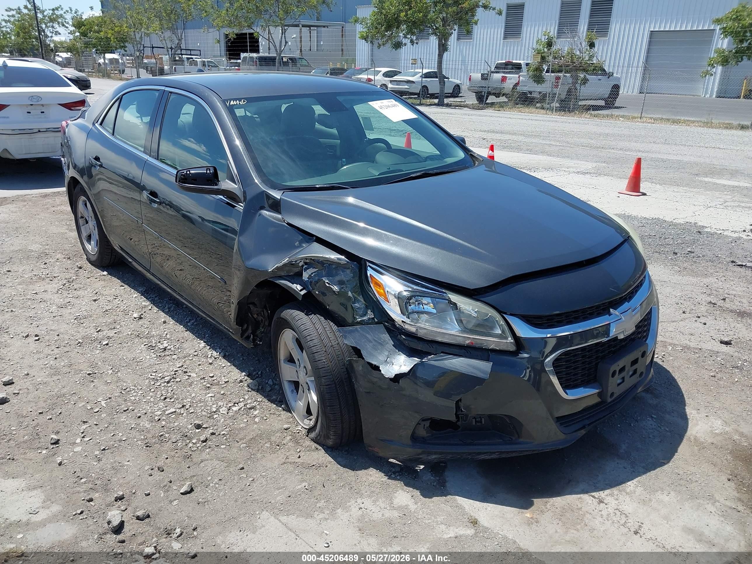 2014 Chevrolet Malibu 1ls Gray vin: 1G11B5SL1EF291396