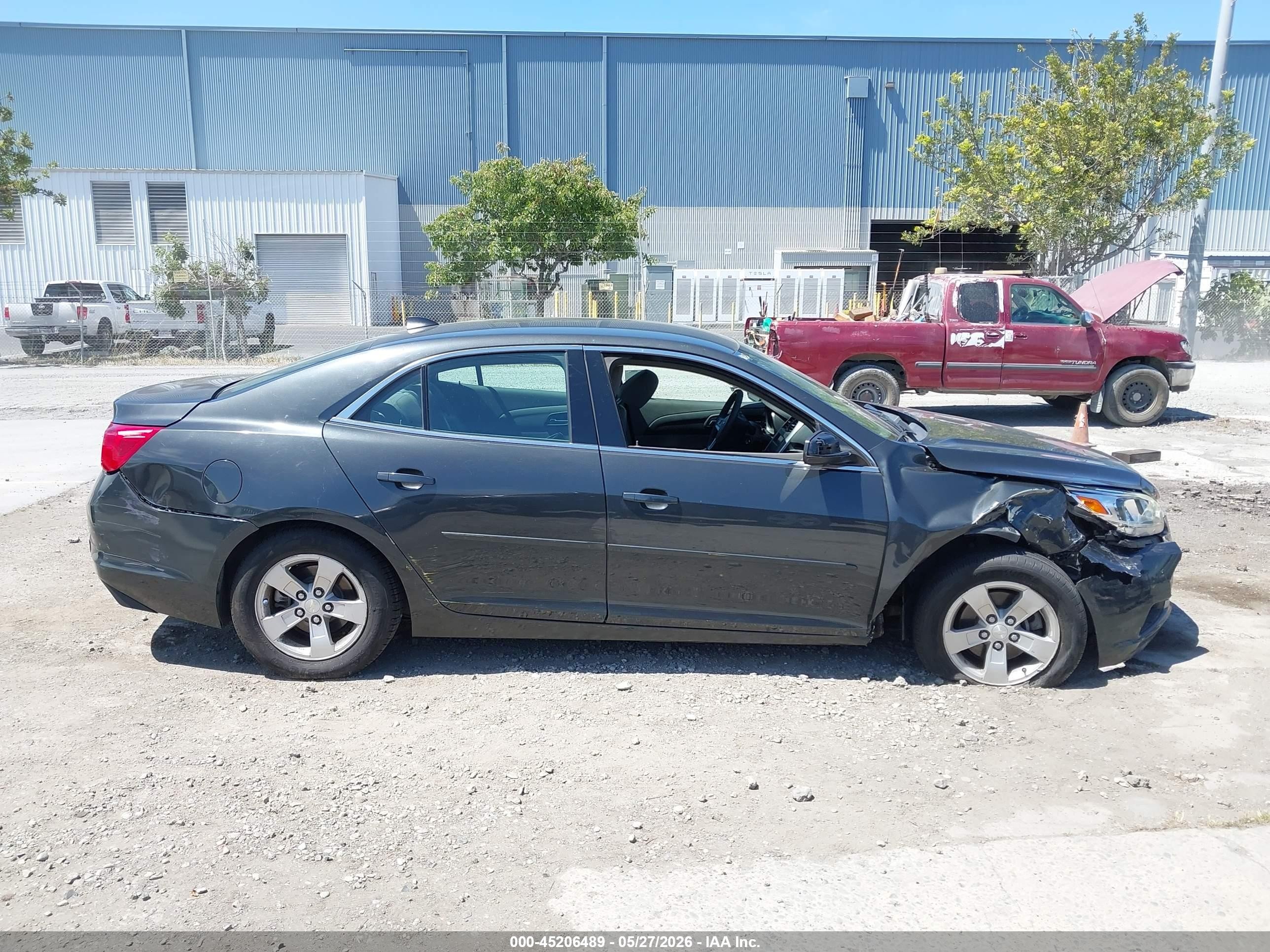 2014 Chevrolet Malibu 1ls Gray vin: 1G11B5SL1EF291396