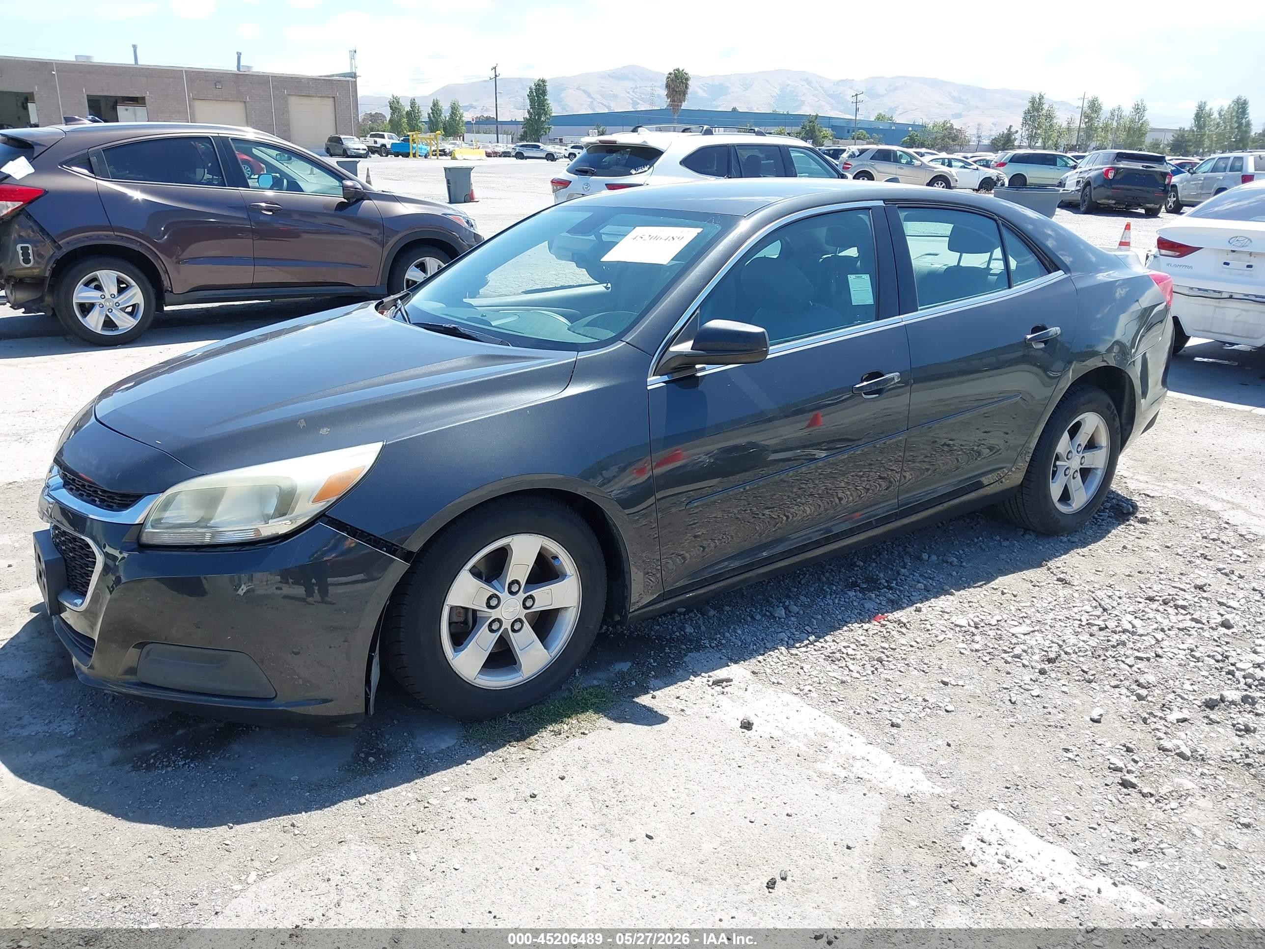2014 Chevrolet Malibu 1ls Gray vin: 1G11B5SL1EF291396