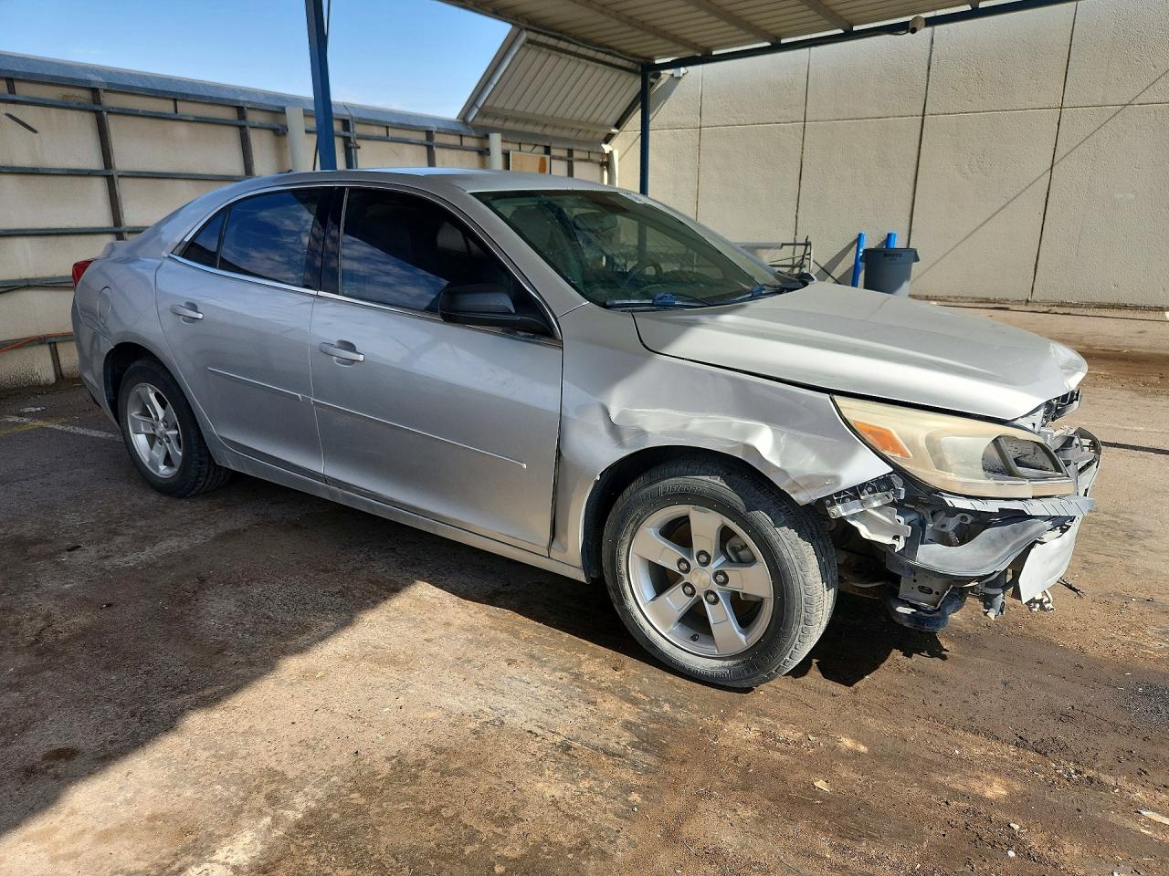 2014 Chevrolet Malibu Ls Silver vin: 1G11B5SL1EU125441