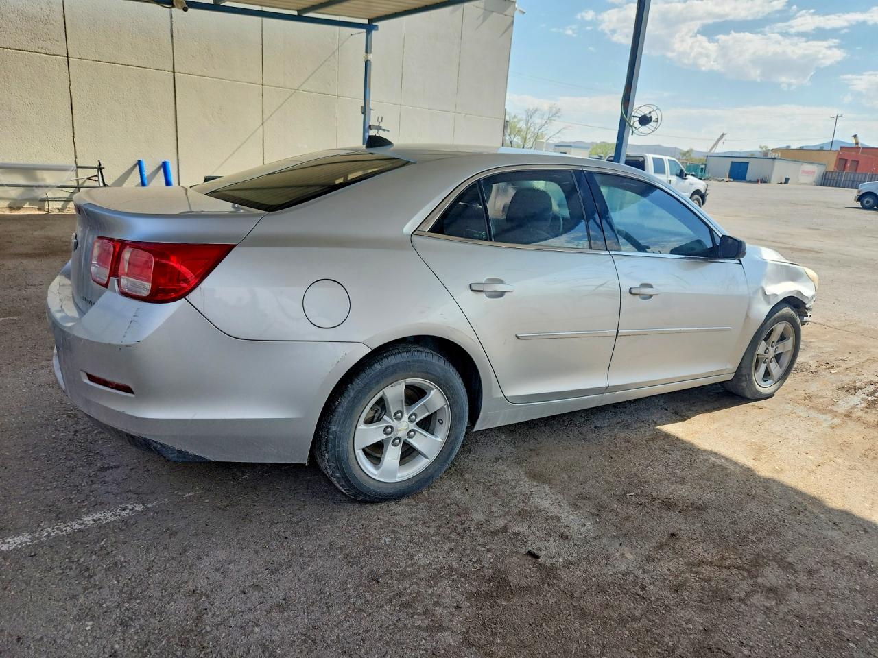 2014 Chevrolet Malibu Ls Silver vin: 1G11B5SL1EU125441