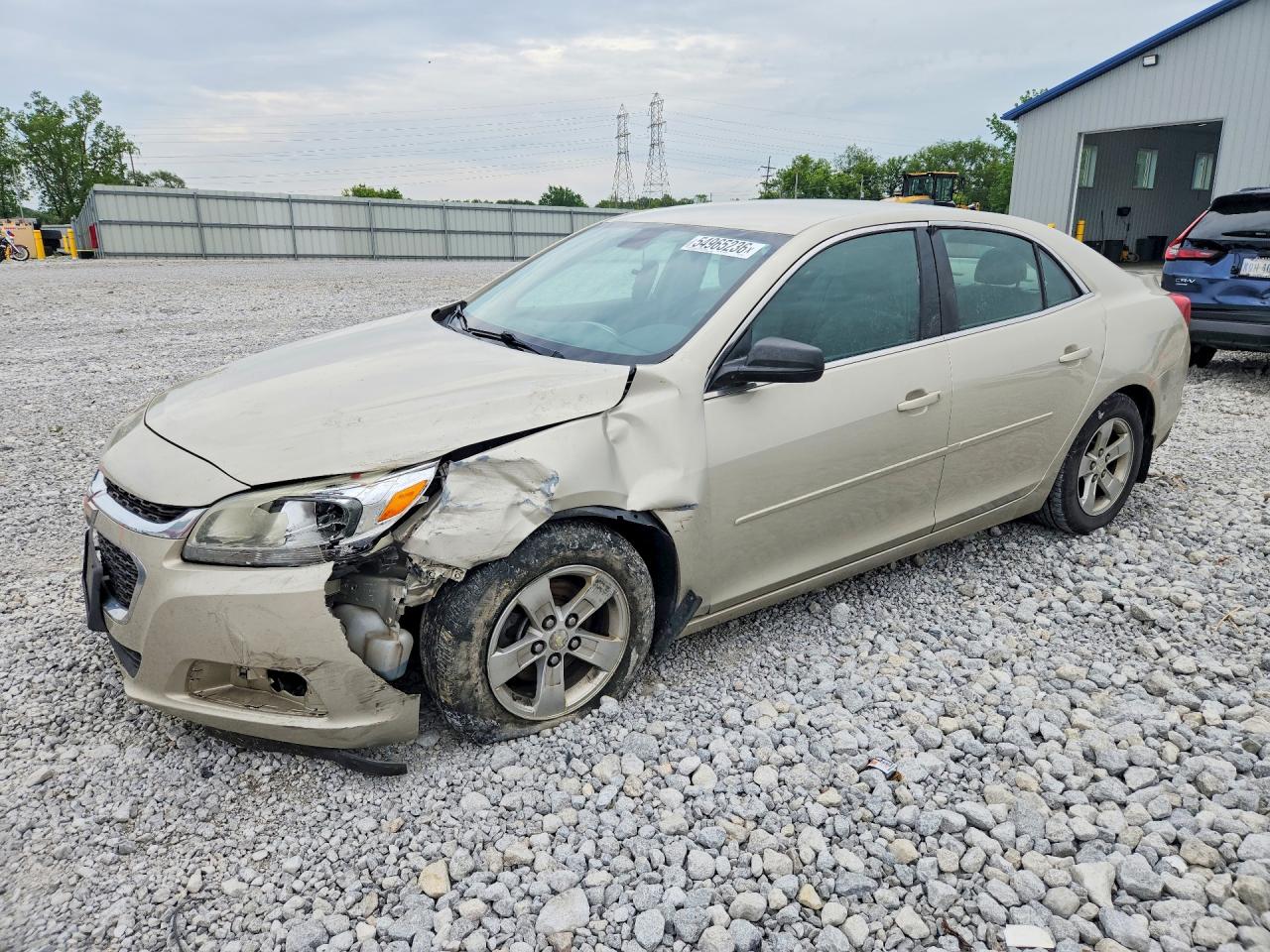 2015 Chevrolet Malibu Ls Gold vin: 1G11B5SL1FF180980
