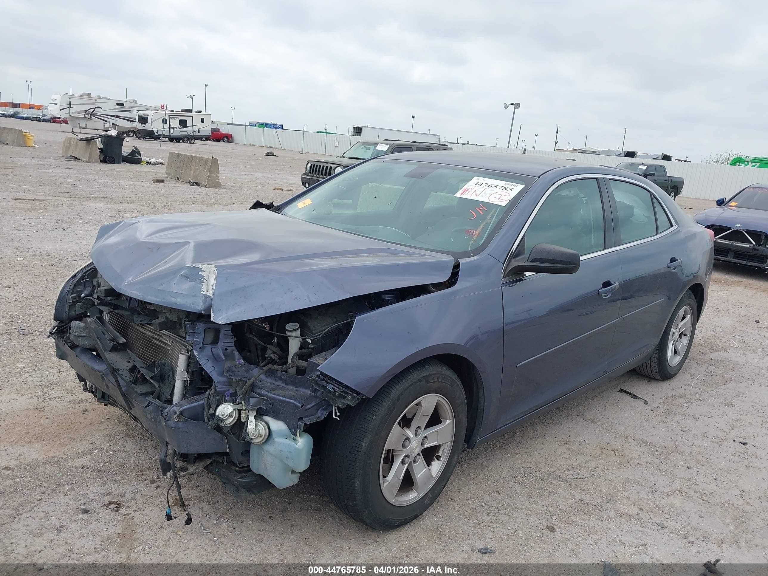 2015 Chevrolet Malibu Ls Blue vin: 1G11B5SL1FF219647