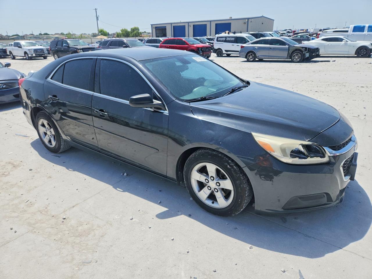 2015 Chevrolet Malibu Ls Gray vin: 1G11B5SL1FF280769