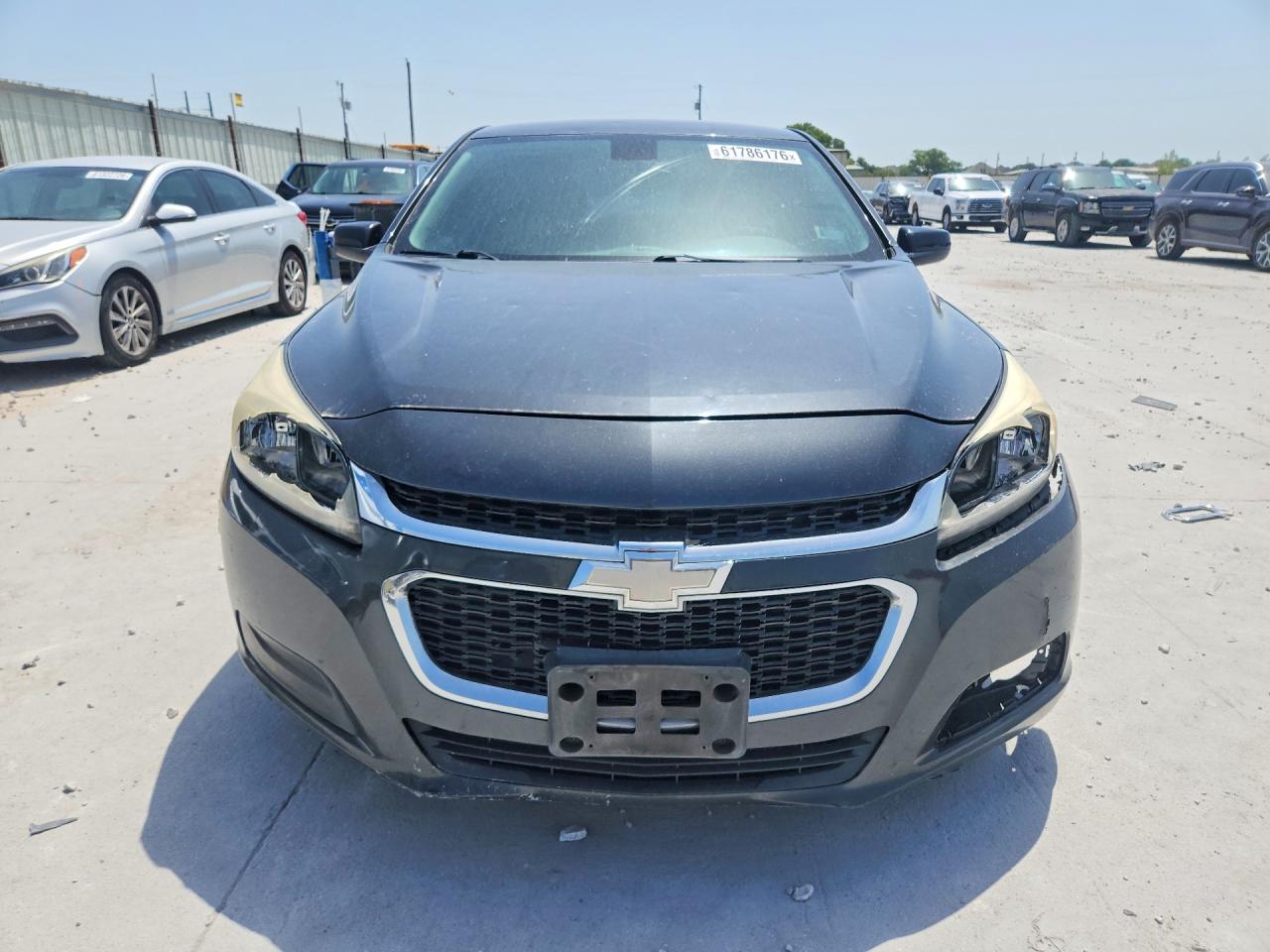 2015 Chevrolet Malibu Ls Gray vin: 1G11B5SL1FF280769