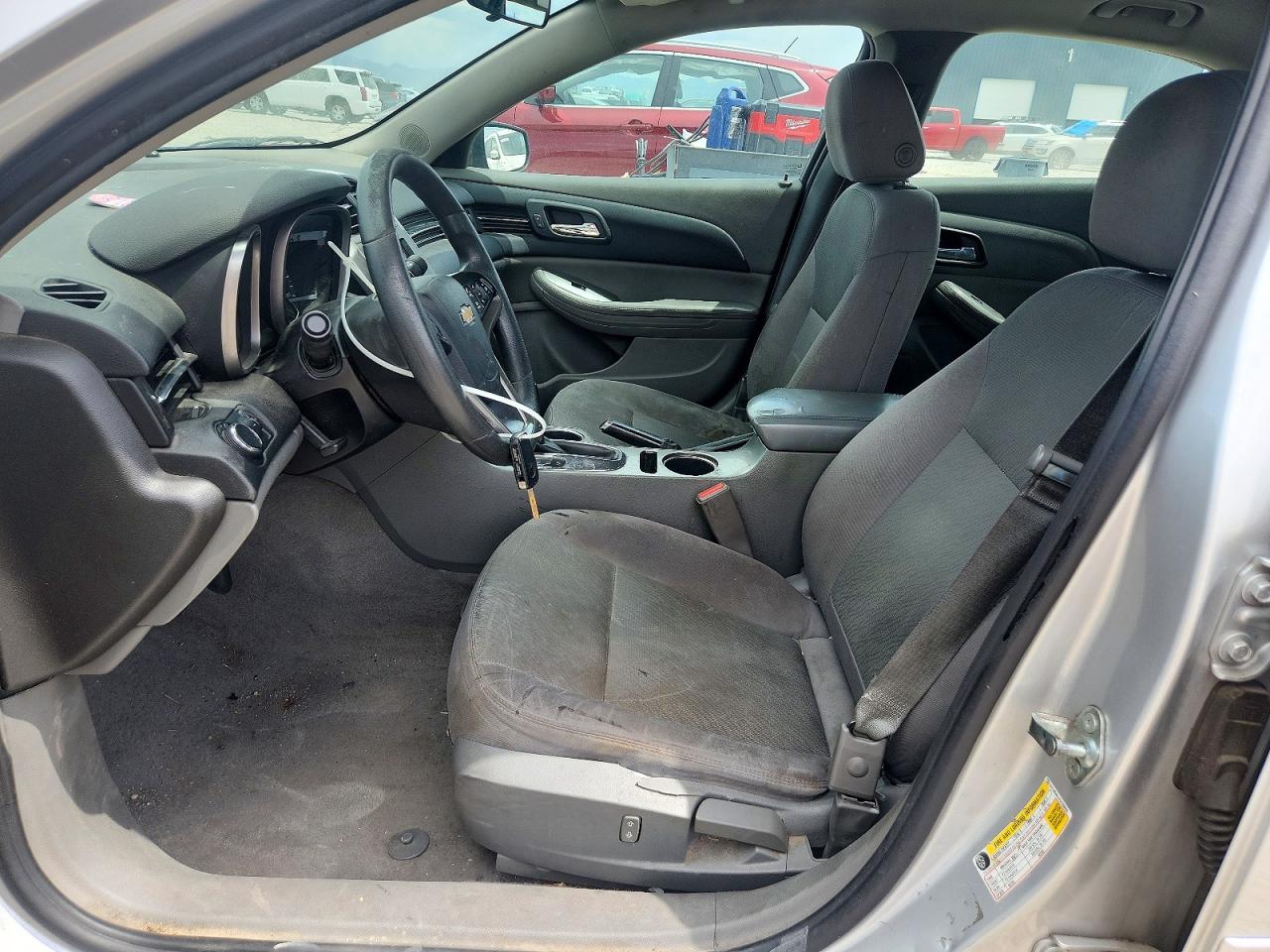 2015 Chevrolet Malibu Ls Silver vin: 1G11B5SL1FU120029