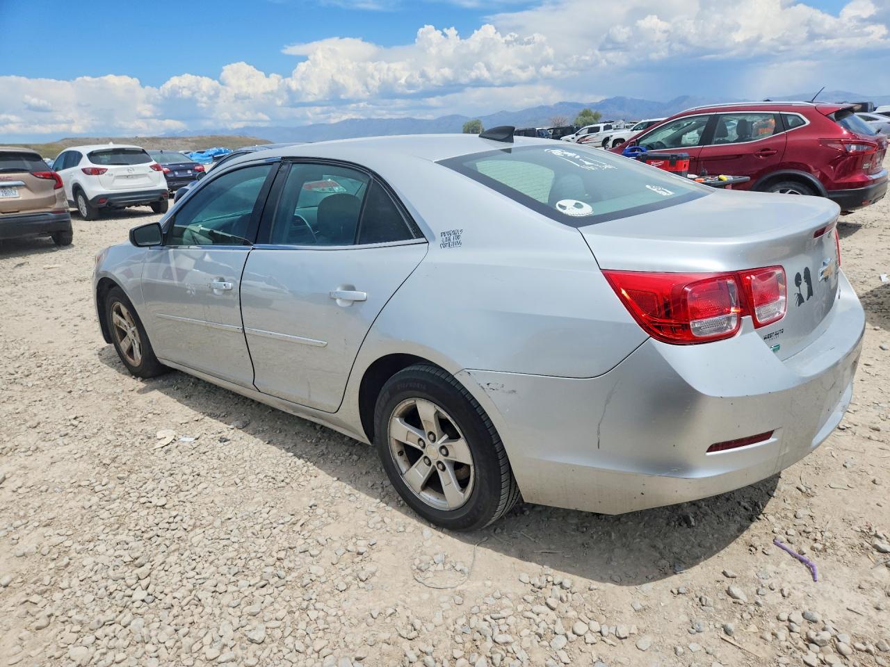 2015 Chevrolet Malibu Ls Silver vin: 1G11B5SL1FU120029