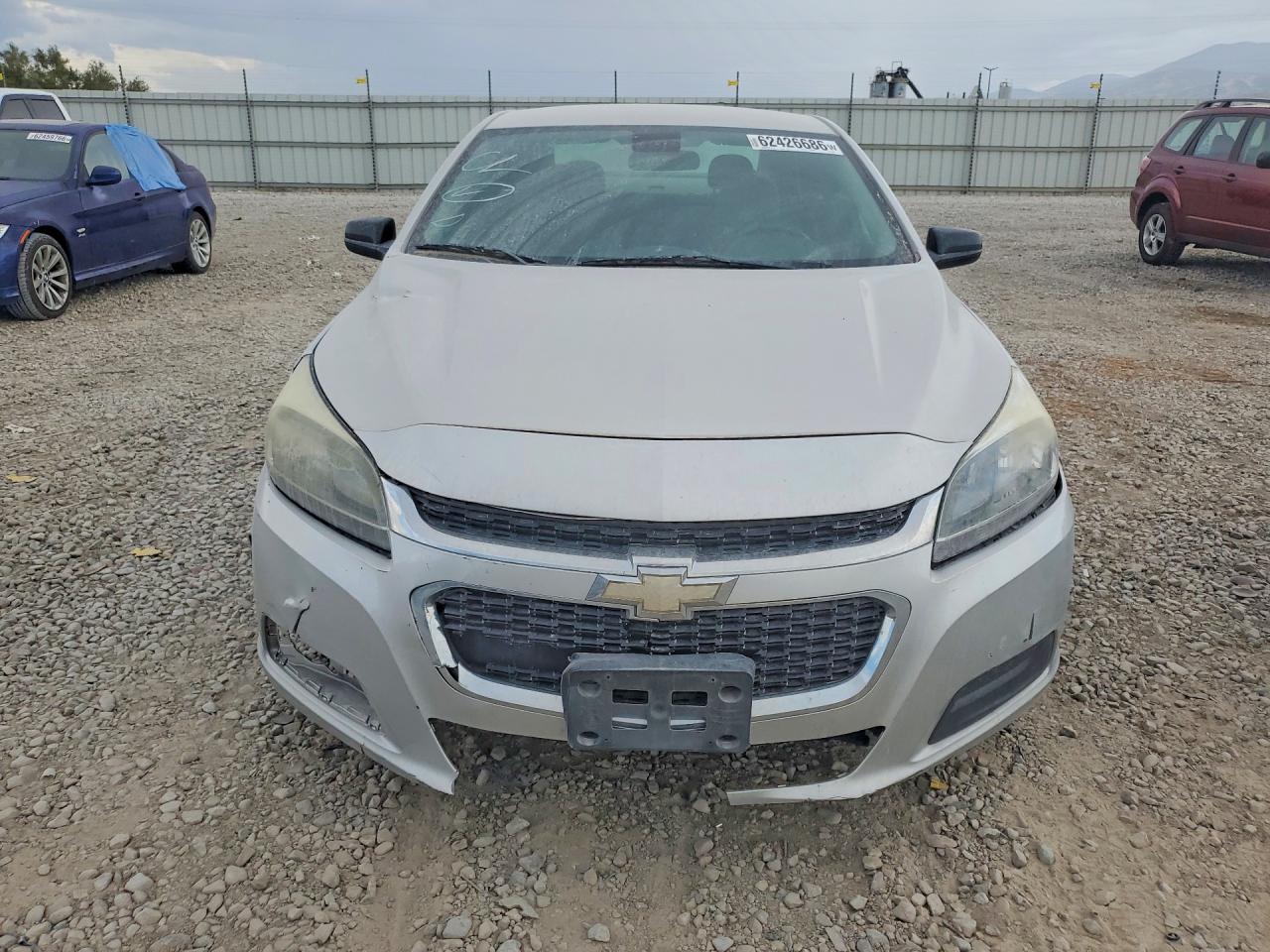 2015 Chevrolet Malibu Ls Gray vin: 1G11B5SL1FU120029