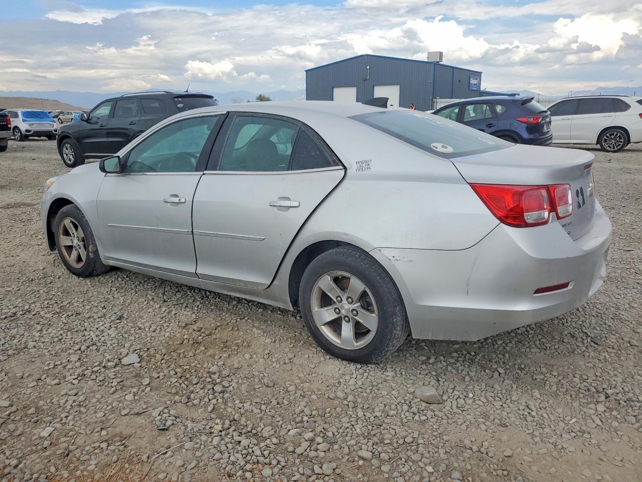 2015 Chevrolet Malibu Ls Gray vin: 1G11B5SL1FU120029