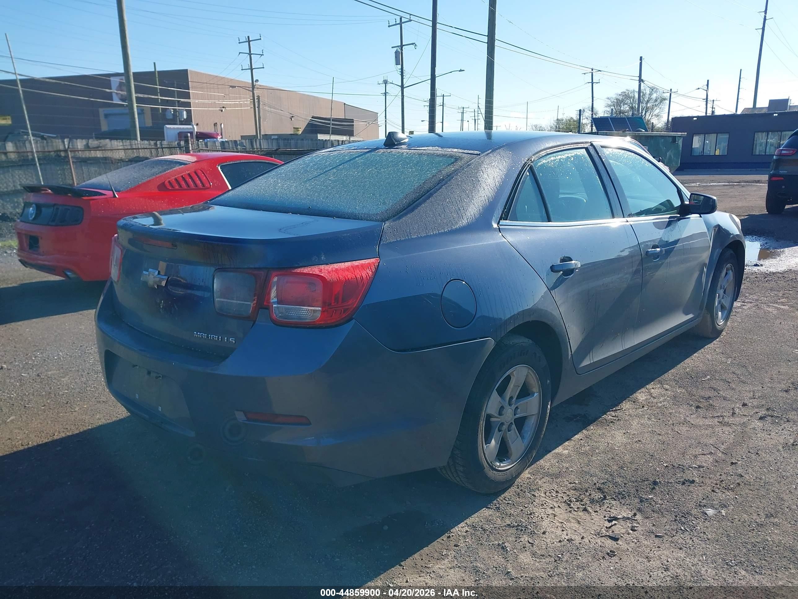 2014 Chevrolet Malibu 1ls Blue vin: 1G11B5SL2EF152894