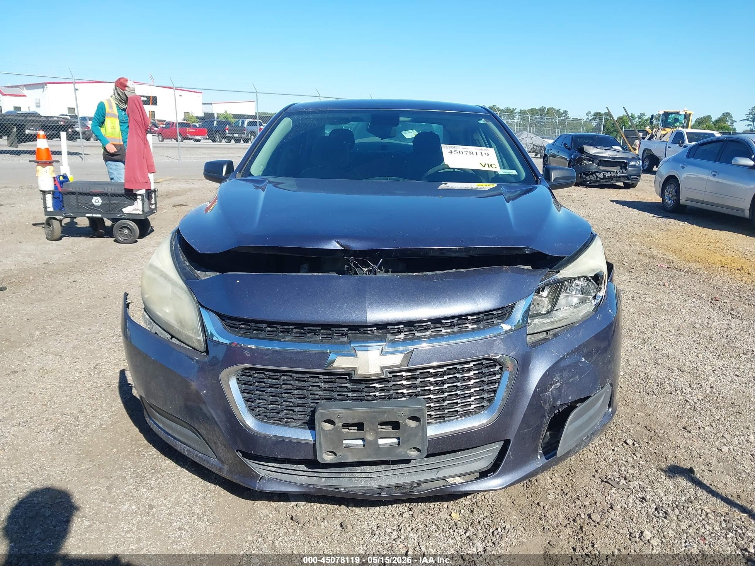 2014 Chevrolet Malibu 1ls Gray vin: 1G11B5SL2EF181280