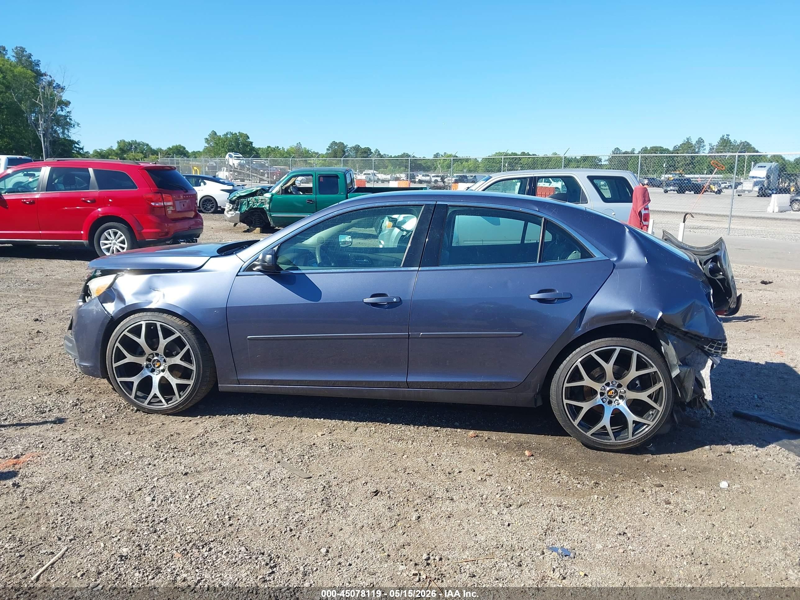 2014 Chevrolet Malibu 1ls Gray vin: 1G11B5SL2EF181280