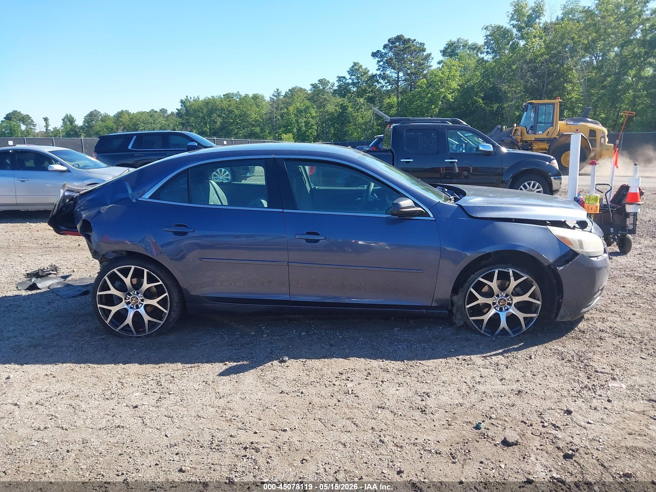 2014 Chevrolet Malibu 1ls Gray vin: 1G11B5SL2EF181280