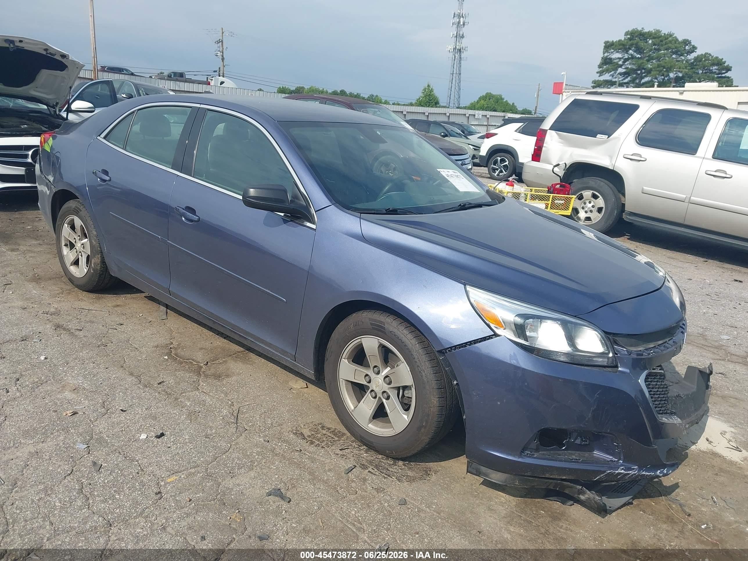 2014 Chevrolet Malibu 1ls Синий vin: 1G11B5SL2EF182249