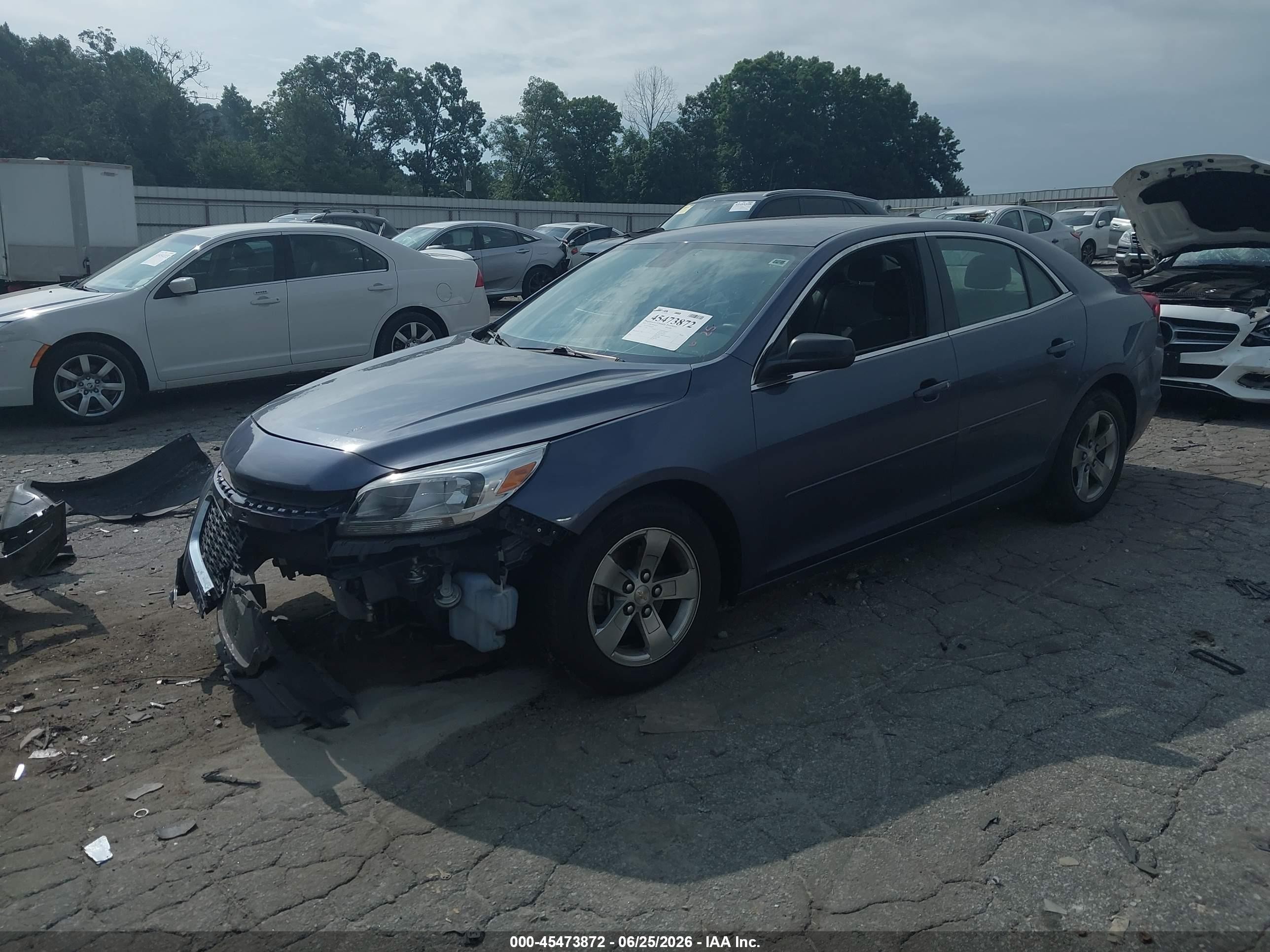 2014 Chevrolet Malibu 1ls Blue vin: 1G11B5SL2EF182249