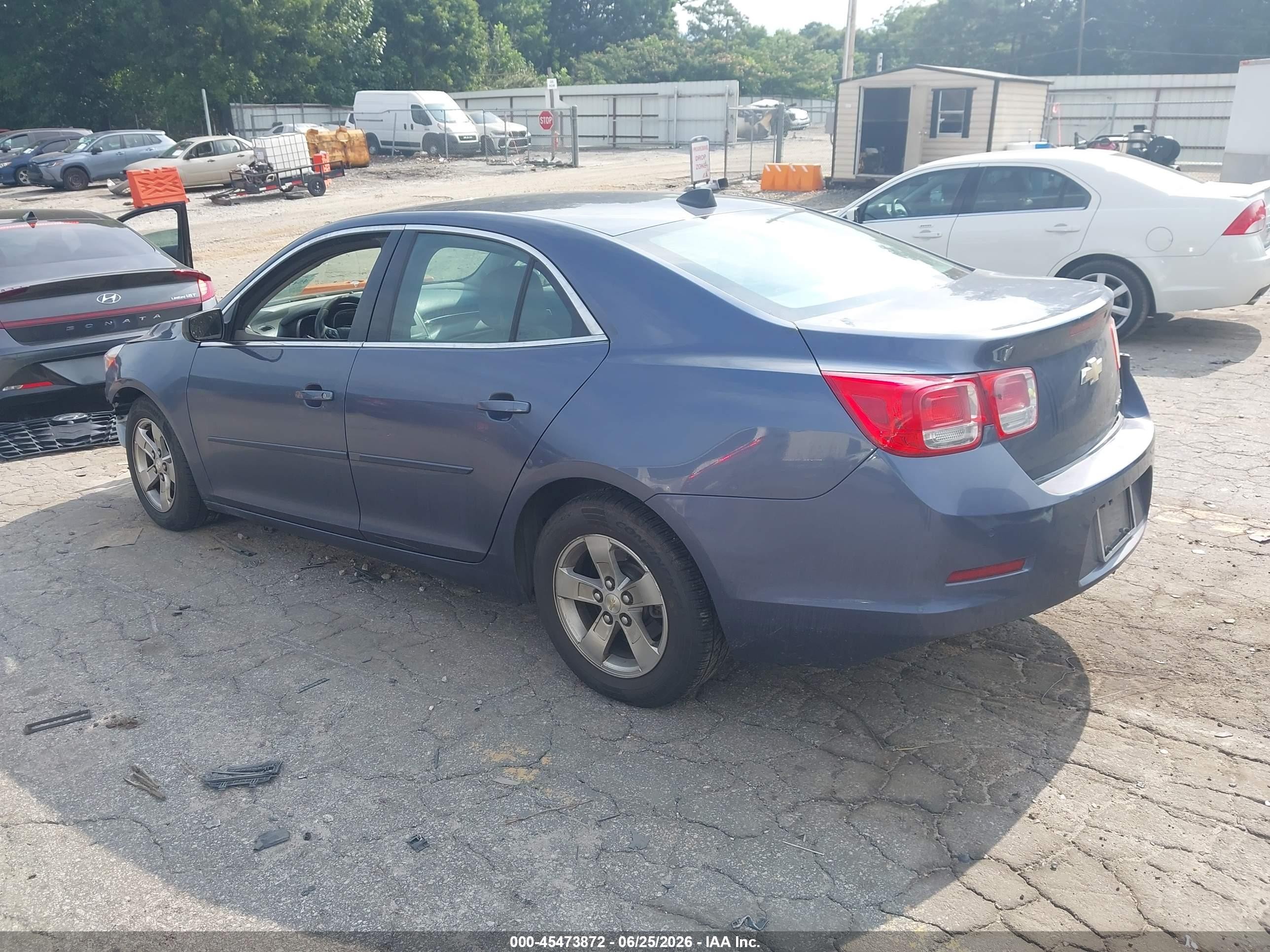 2014 Chevrolet Malibu 1ls Blue vin: 1G11B5SL2EF182249