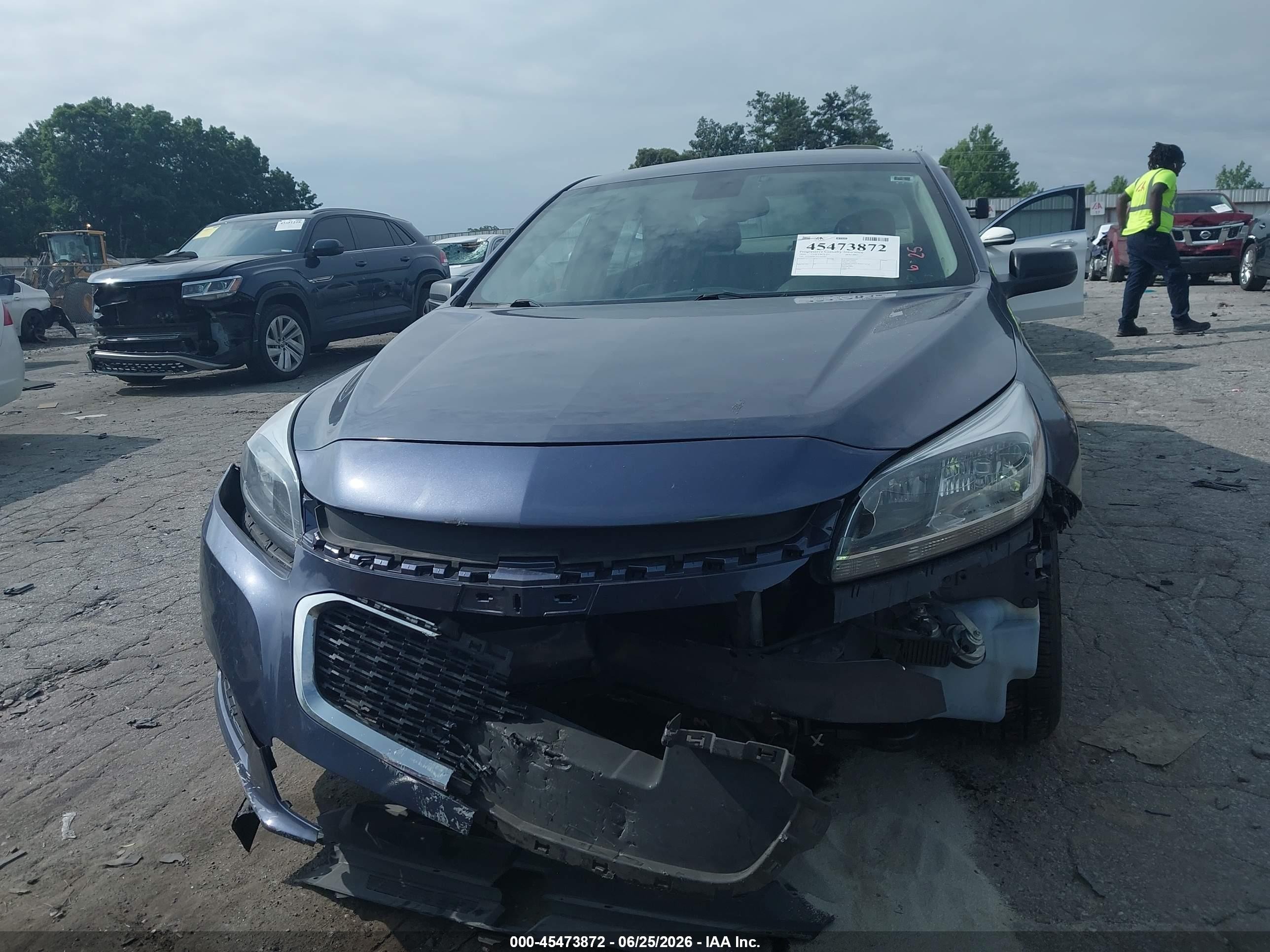 2014 Chevrolet Malibu 1ls Blue vin: 1G11B5SL2EF182249