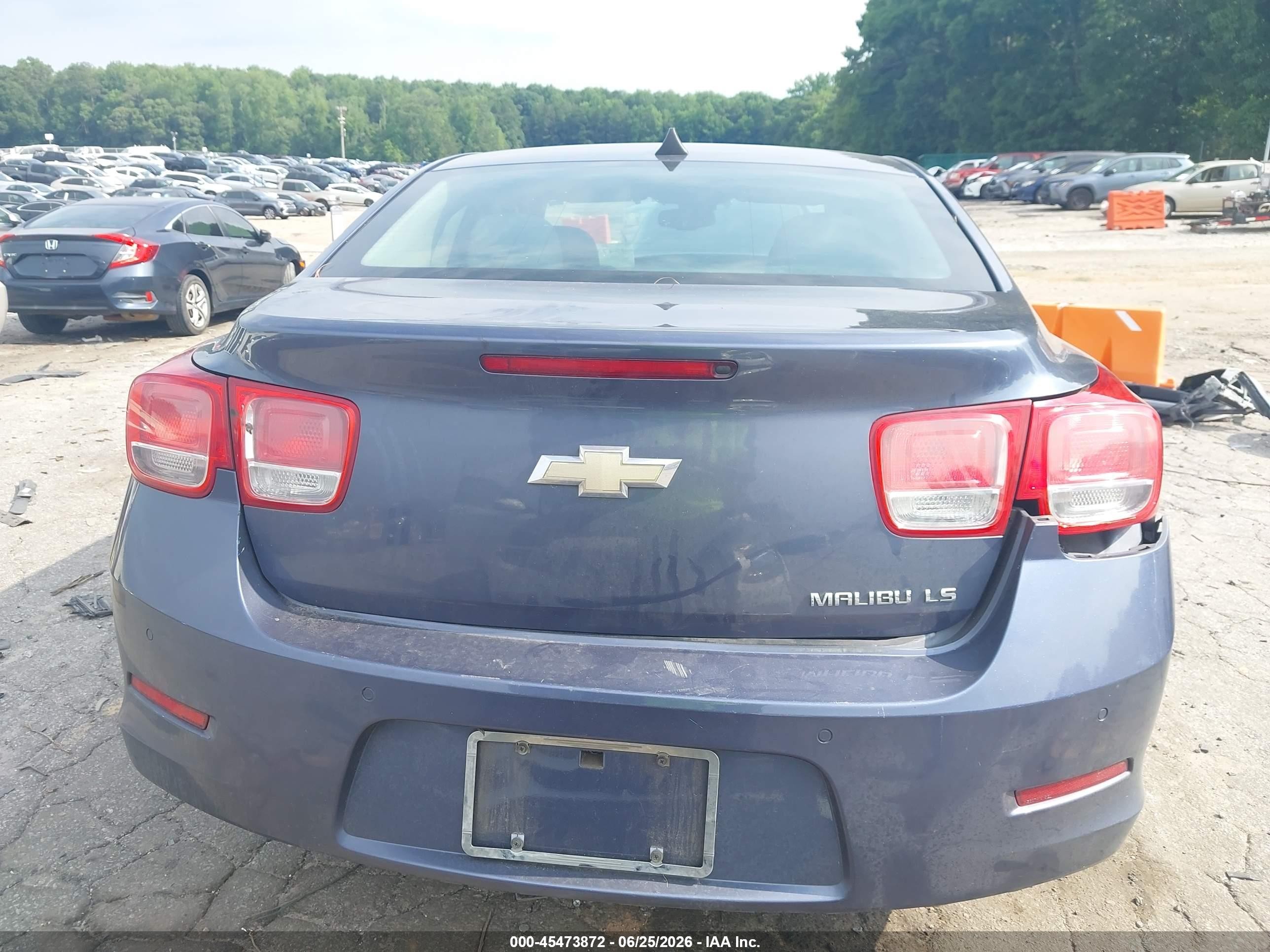 2014 Chevrolet Malibu 1ls Blue vin: 1G11B5SL2EF182249