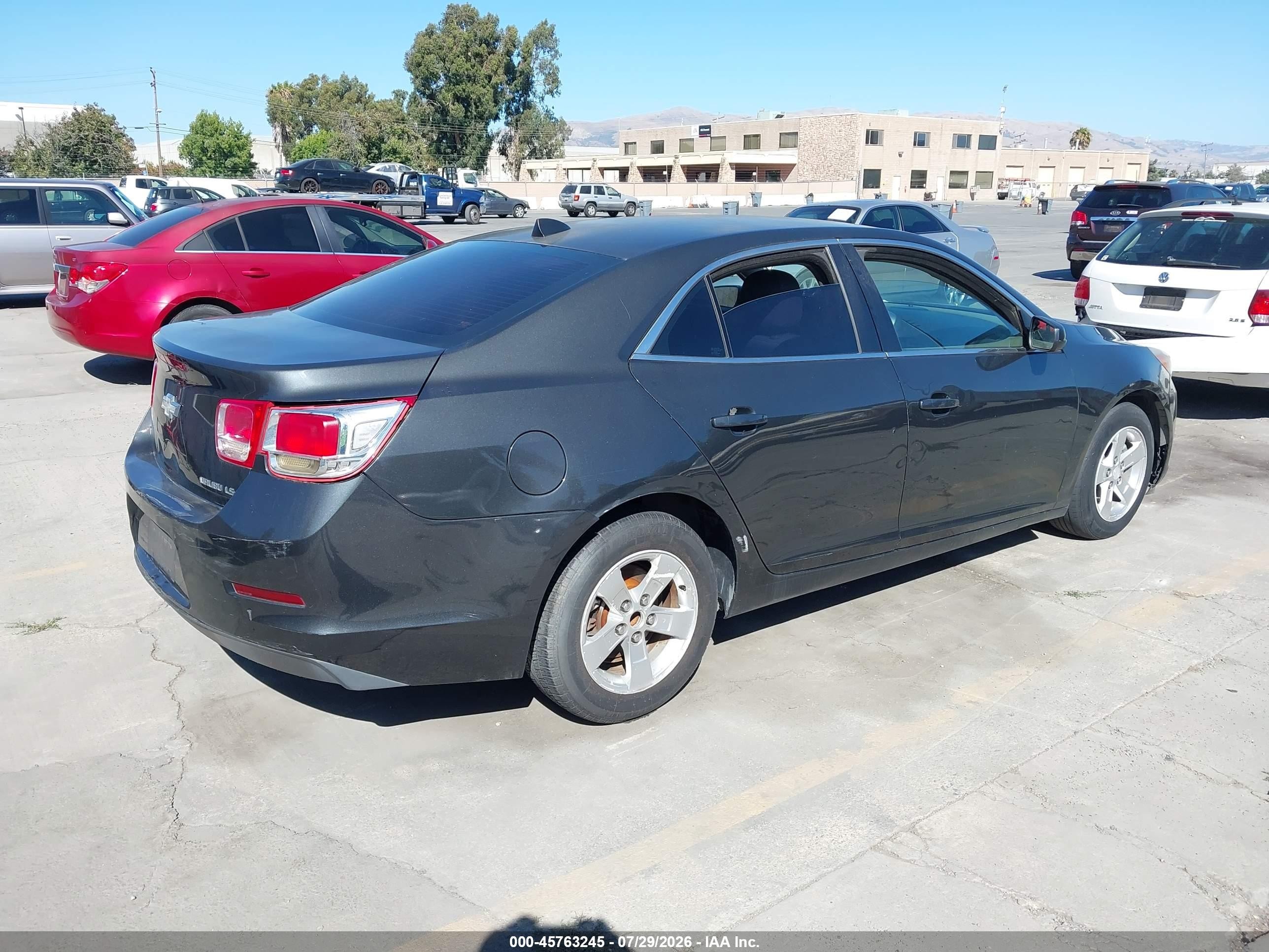 2014 Chevrolet Malibu 1ls Серый vin: 1G11B5SL2EF239047