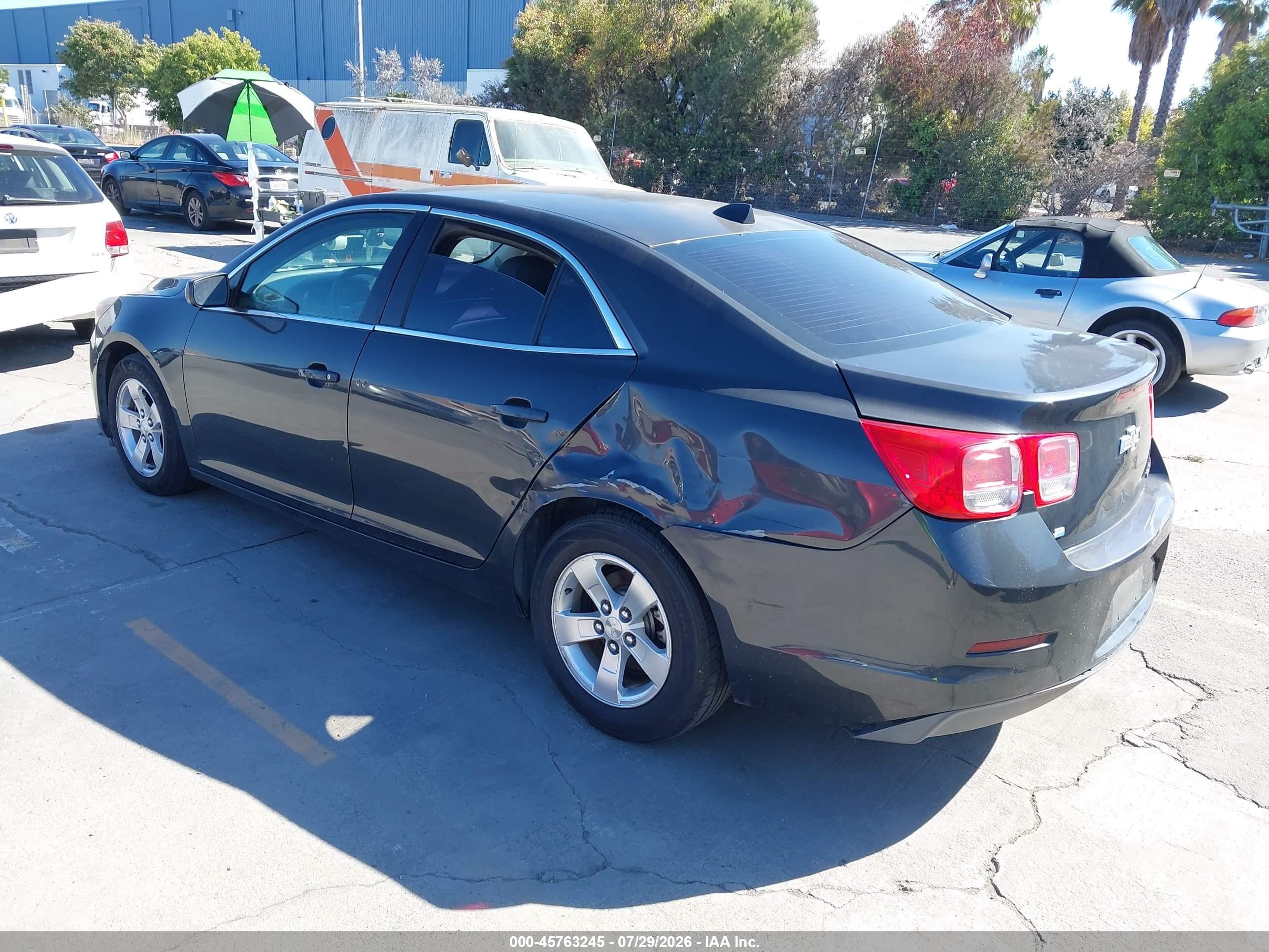 2014 Chevrolet Malibu 1ls Серый vin: 1G11B5SL2EF239047