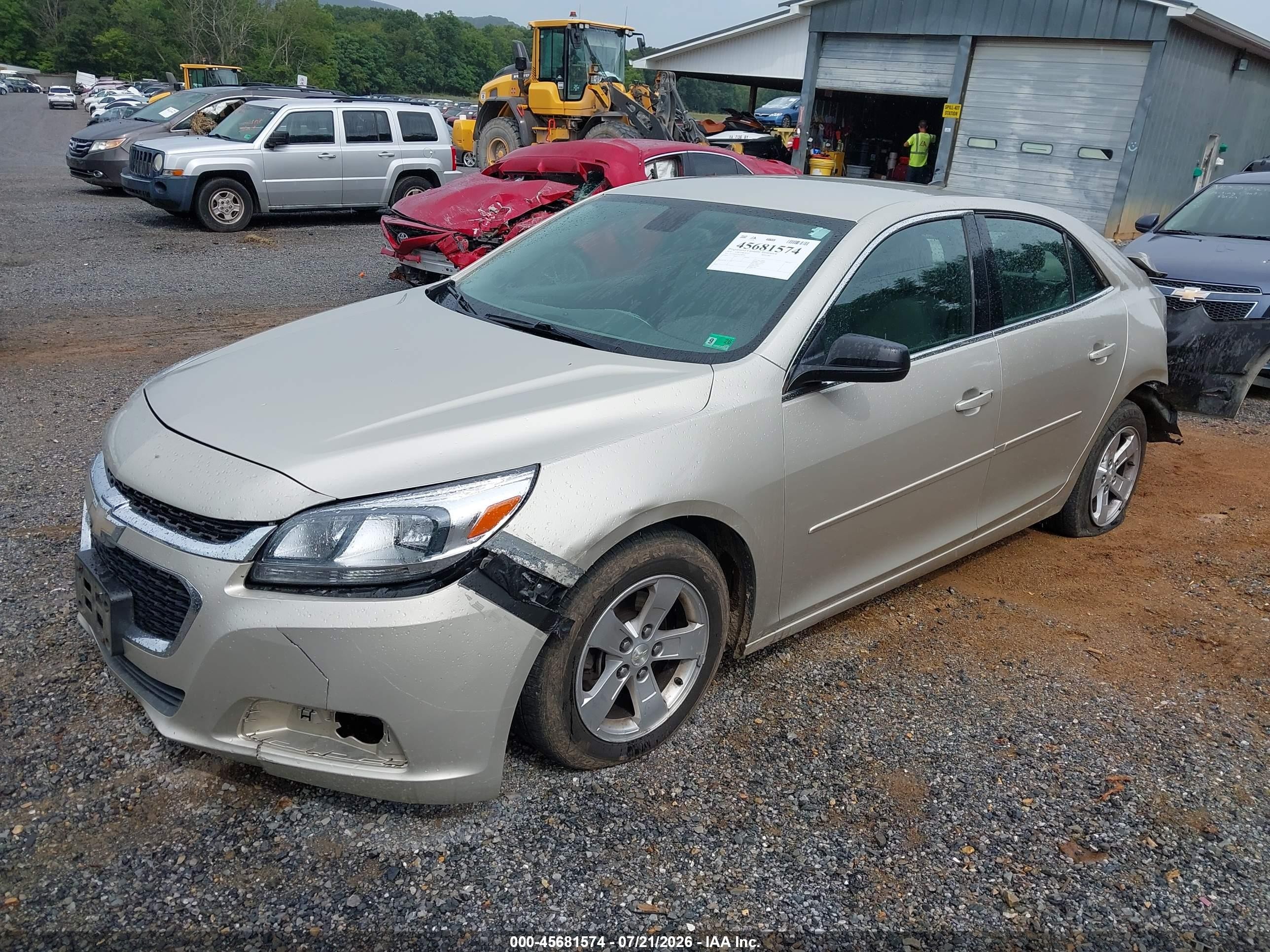 2014 Chevrolet Malibu 1ls Gold vin: 1G11B5SL2EF248394