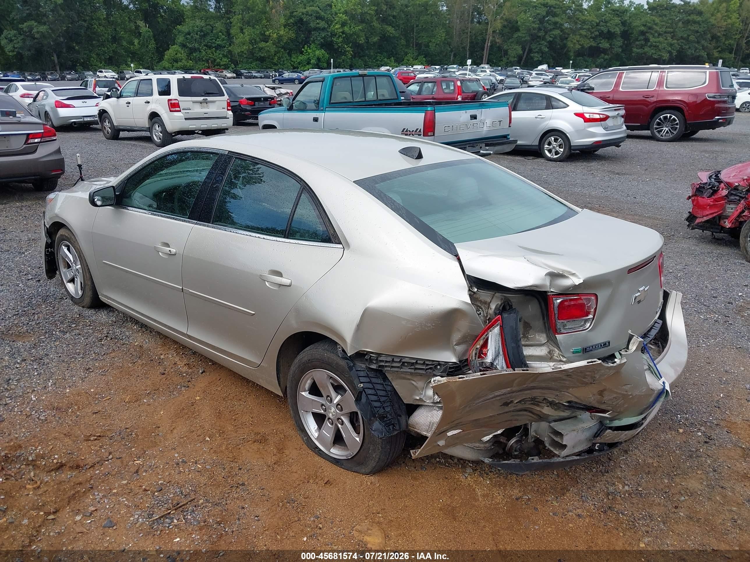 2014 Chevrolet Malibu 1ls Gold vin: 1G11B5SL2EF248394