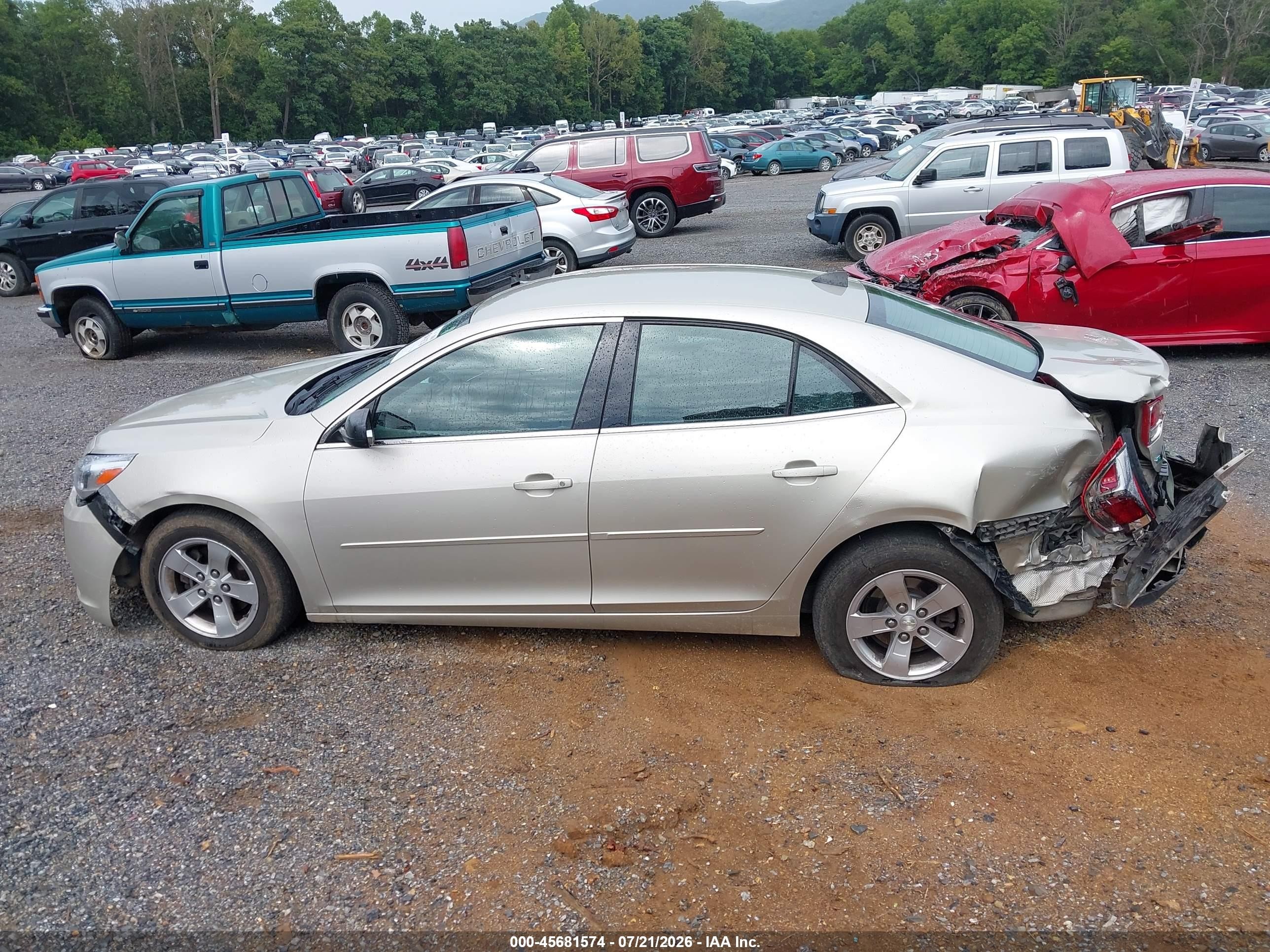 2014 Chevrolet Malibu 1ls Gold vin: 1G11B5SL2EF248394
