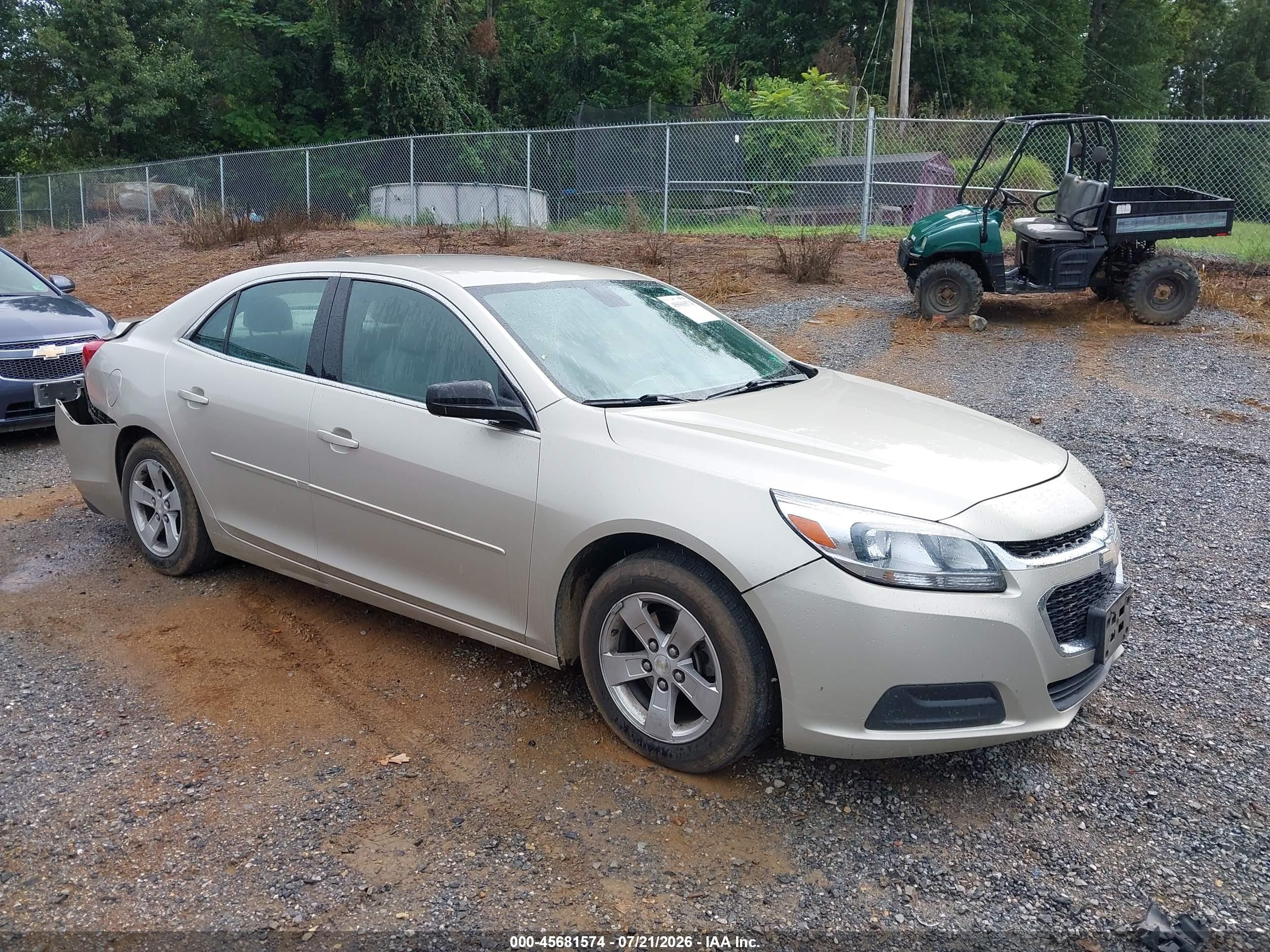 2014 Chevrolet Malibu 1ls Gold vin: 1G11B5SL2EF248394