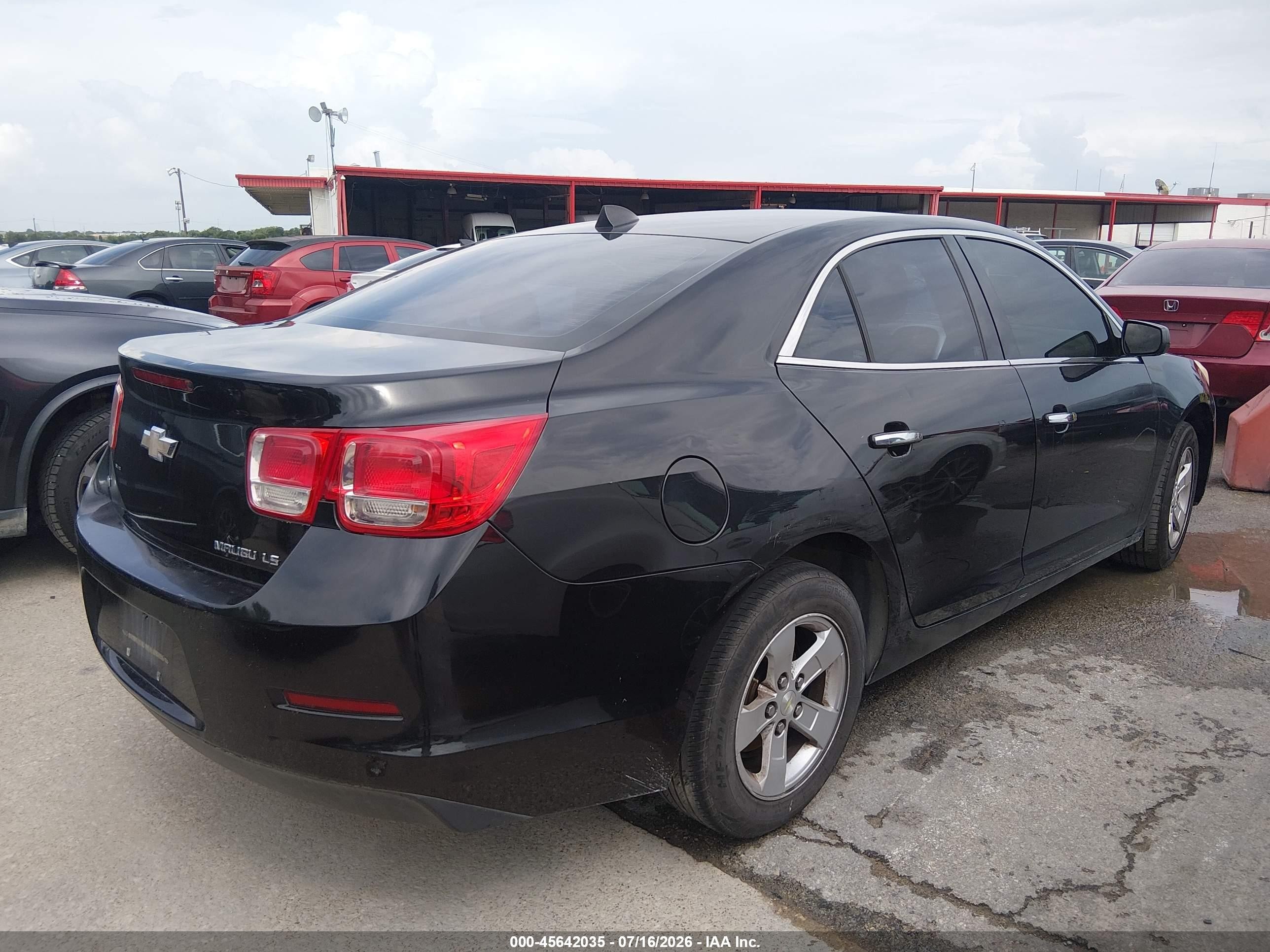 2014 Chevrolet Malibu 1ls Black vin: 1G11B5SL2EF265244
